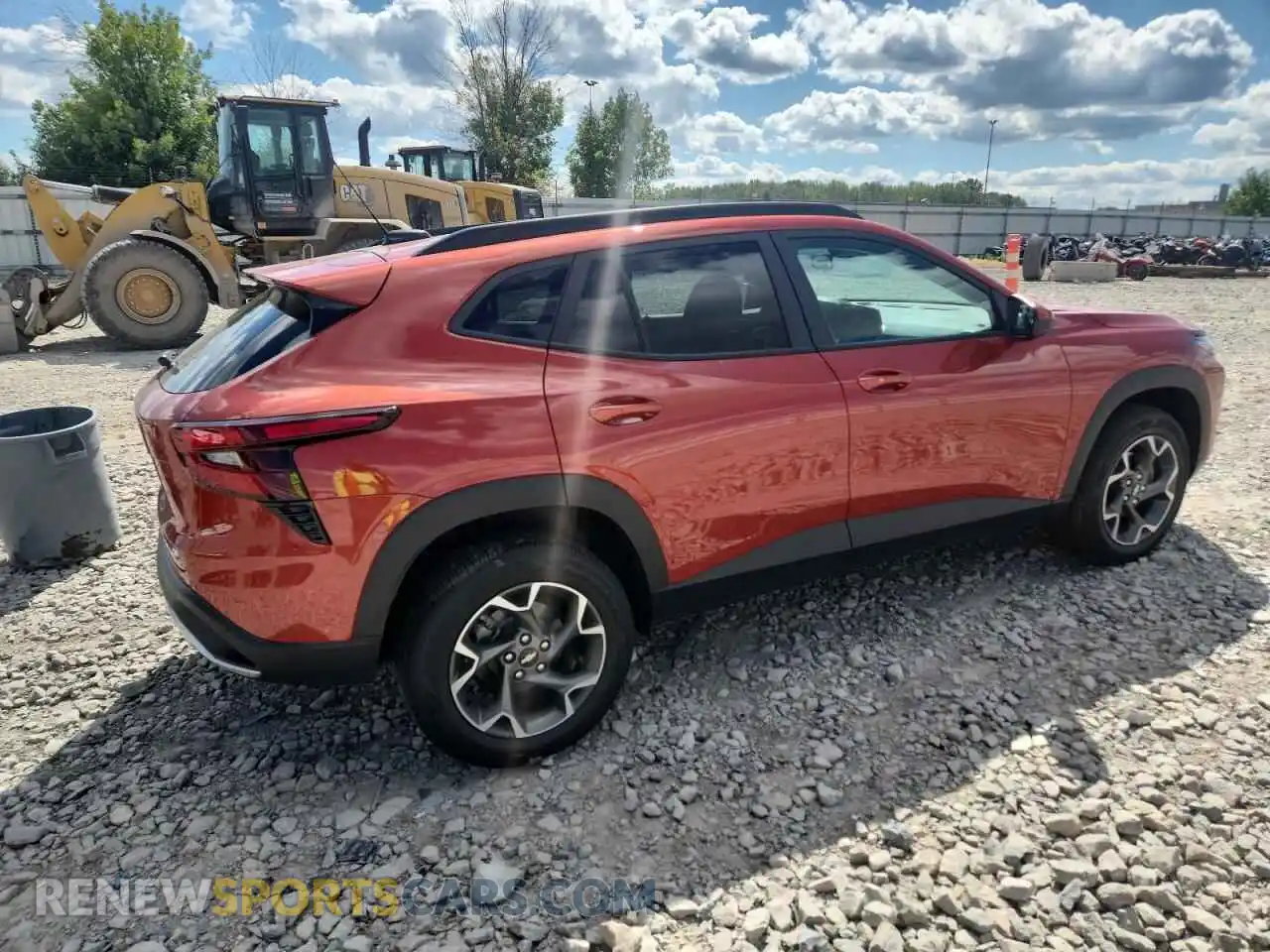 3 Photograph of a damaged car KL77LHE29RC044764 CHEVROLET TRAX 2024