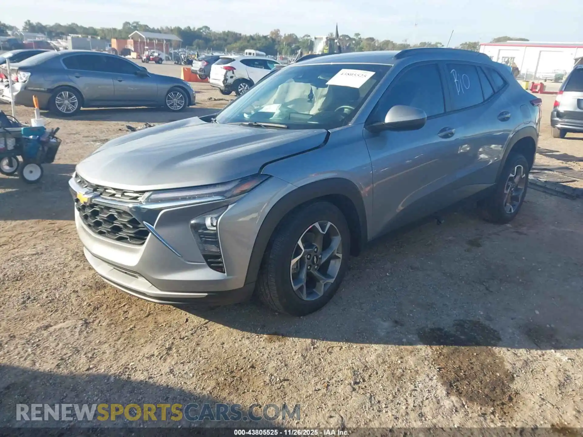 2 Photograph of a damaged car KL77LHE29RC150213 CHEVROLET TRAX 2024