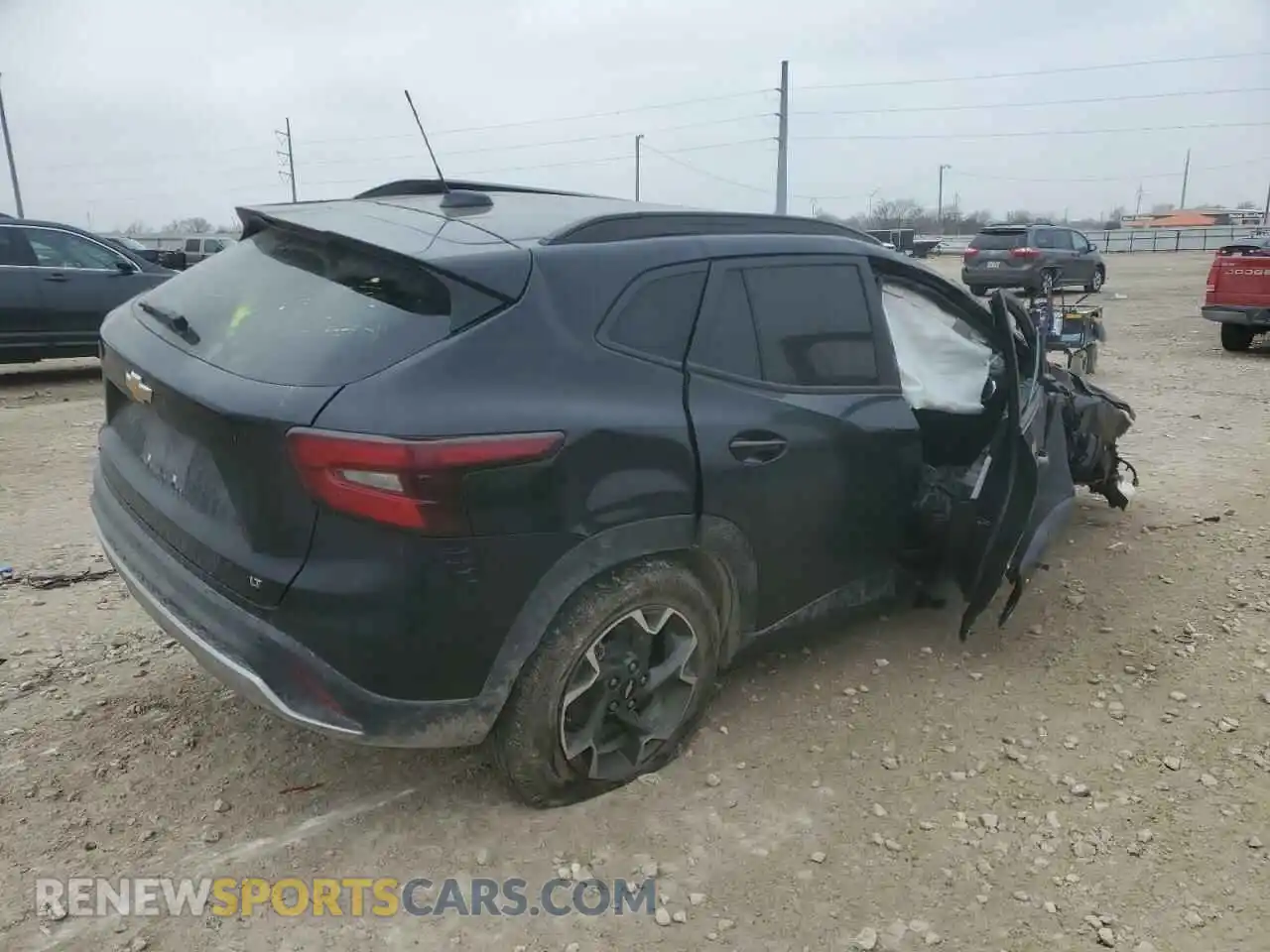 3 Photograph of a damaged car KL77LHE29RC184801 CHEVROLET TRAX 2024