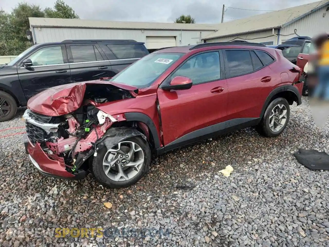 1 Photograph of a damaged car KL77LHE29RC212239 CHEVROLET TRAX 2024