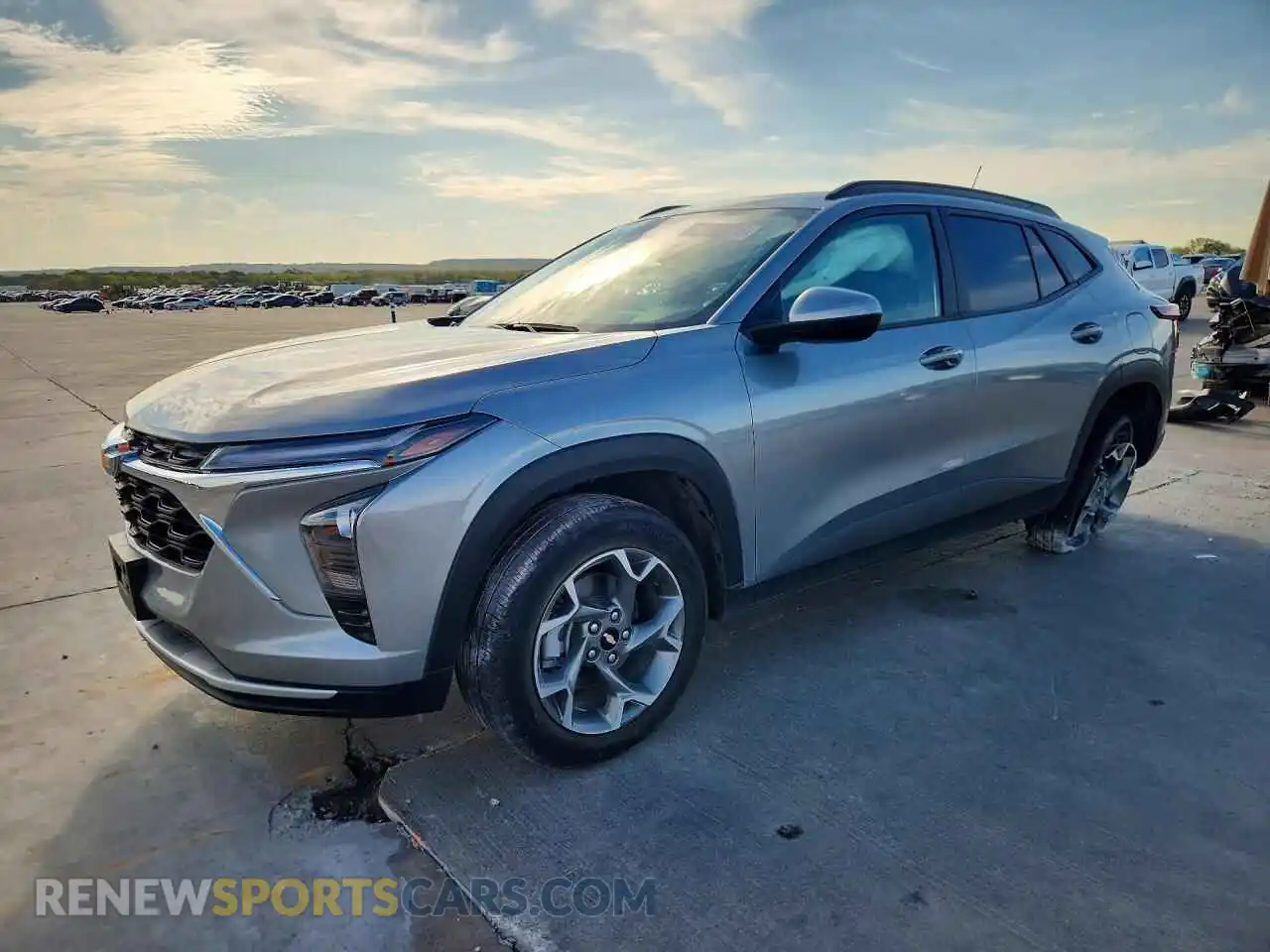 1 Фотография поврежденного автомобиля KL77LHE29RC237707 CHEVROLET TRAX 2024