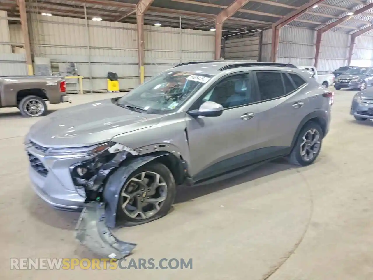 1 Photograph of a damaged car KL77LHE2XRC018996 CHEVROLET TRAX 2024