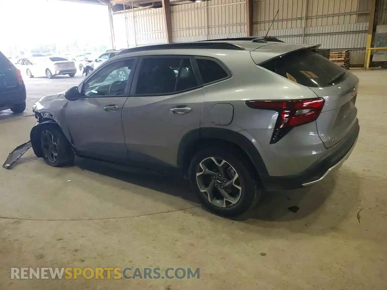 2 Photograph of a damaged car KL77LHE2XRC018996 CHEVROLET TRAX 2024