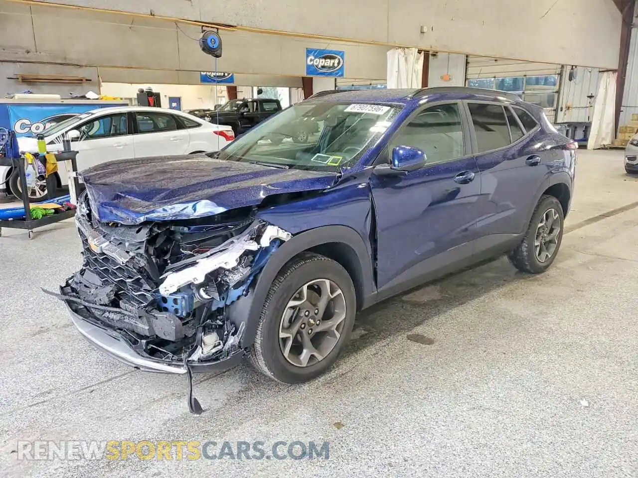1 fotografías del automóvil dañado KL77LHE2XRC039766 CHEVROLET TRAX 2024