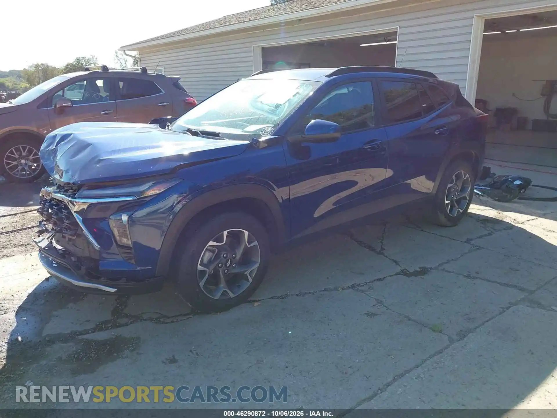 2 Фотография поврежденного автомобиля KL77LHE2XRC043798 CHEVROLET TRAX 2024
