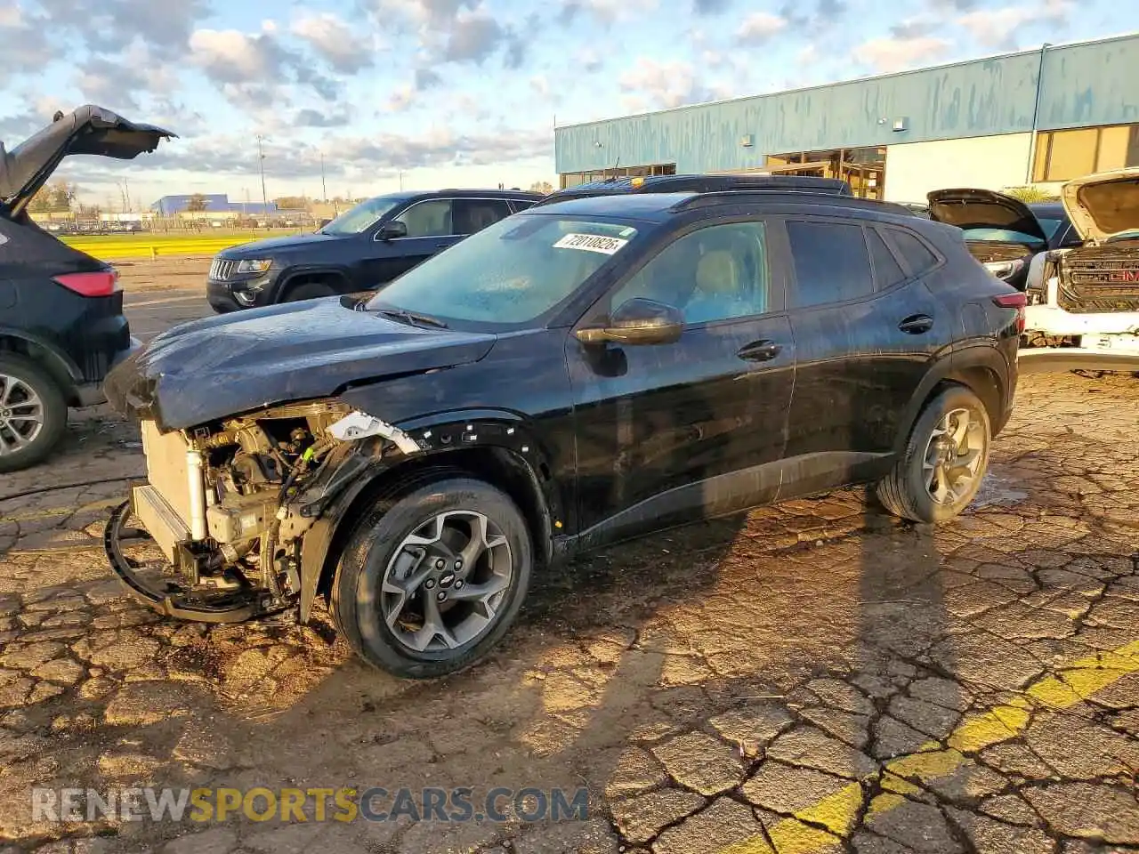 1 Photograph of a damaged car KL77LHE2XRC066563 CHEVROLET TRAX 2024