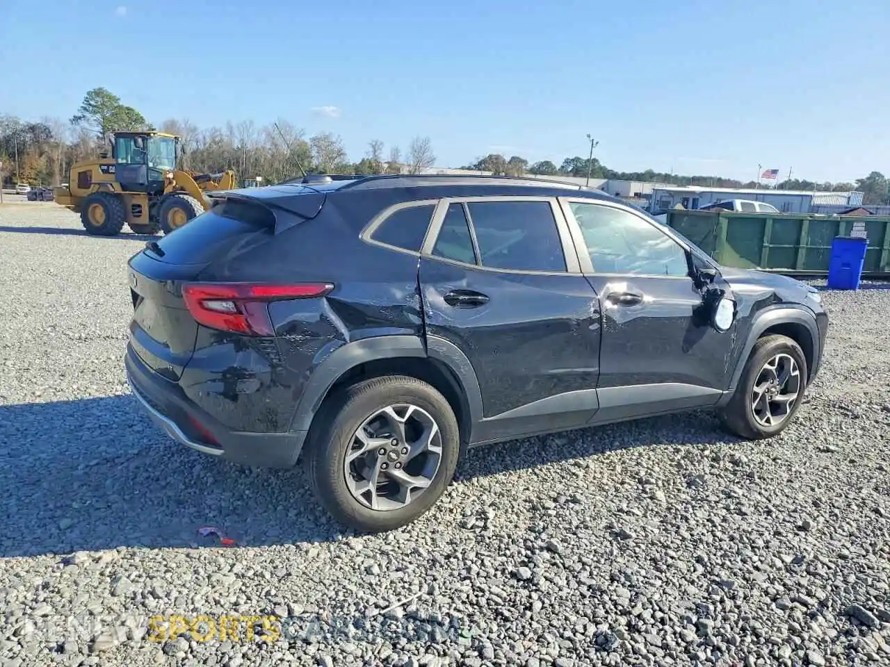 3 fotografías del automóvil dañado KL77LHE2XRC084349 CHEVROLET TRAX 2024