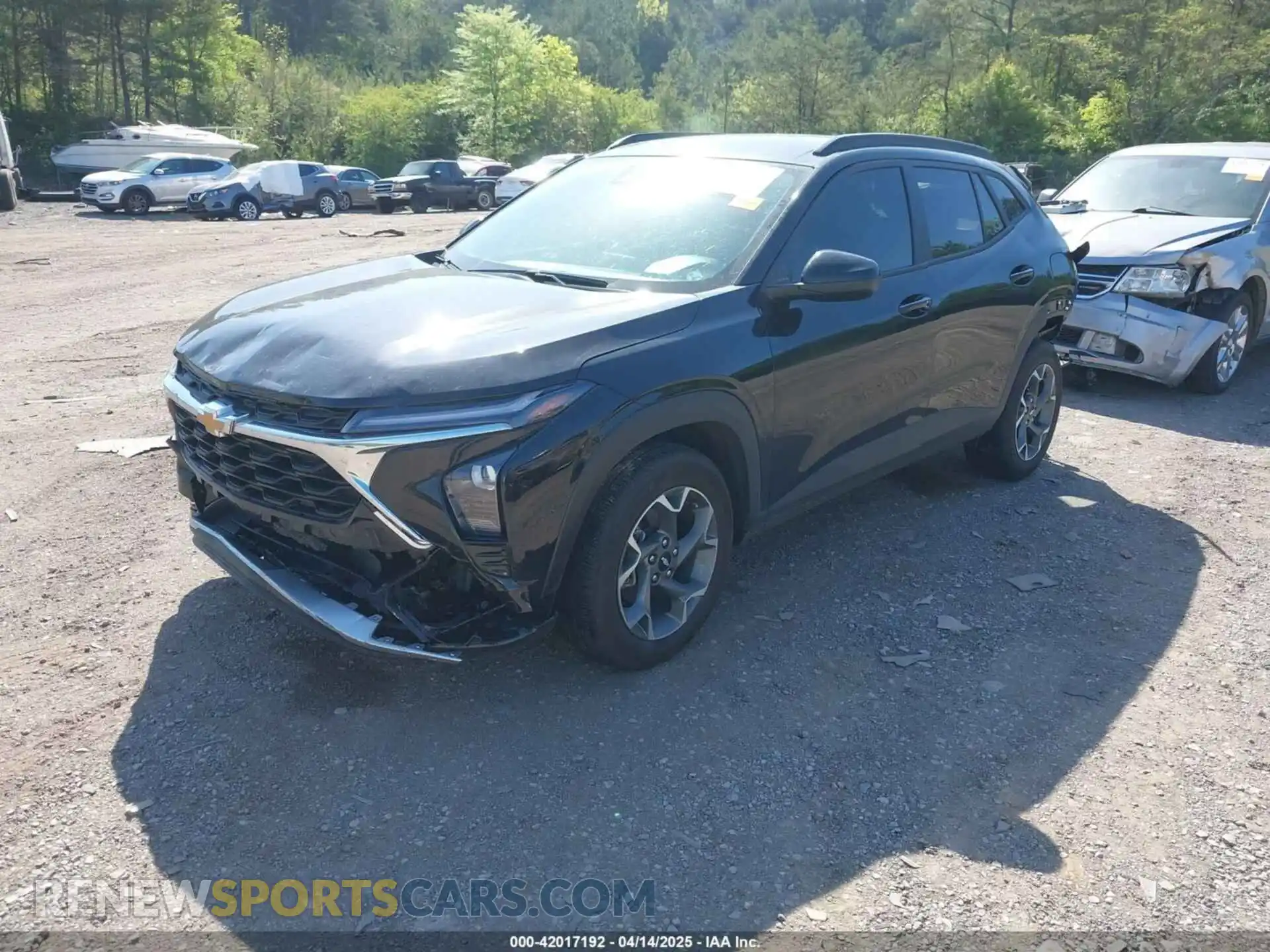 2 Photograph of a damaged car KL77LHE2XRC113686 CHEVROLET TRAX 2024