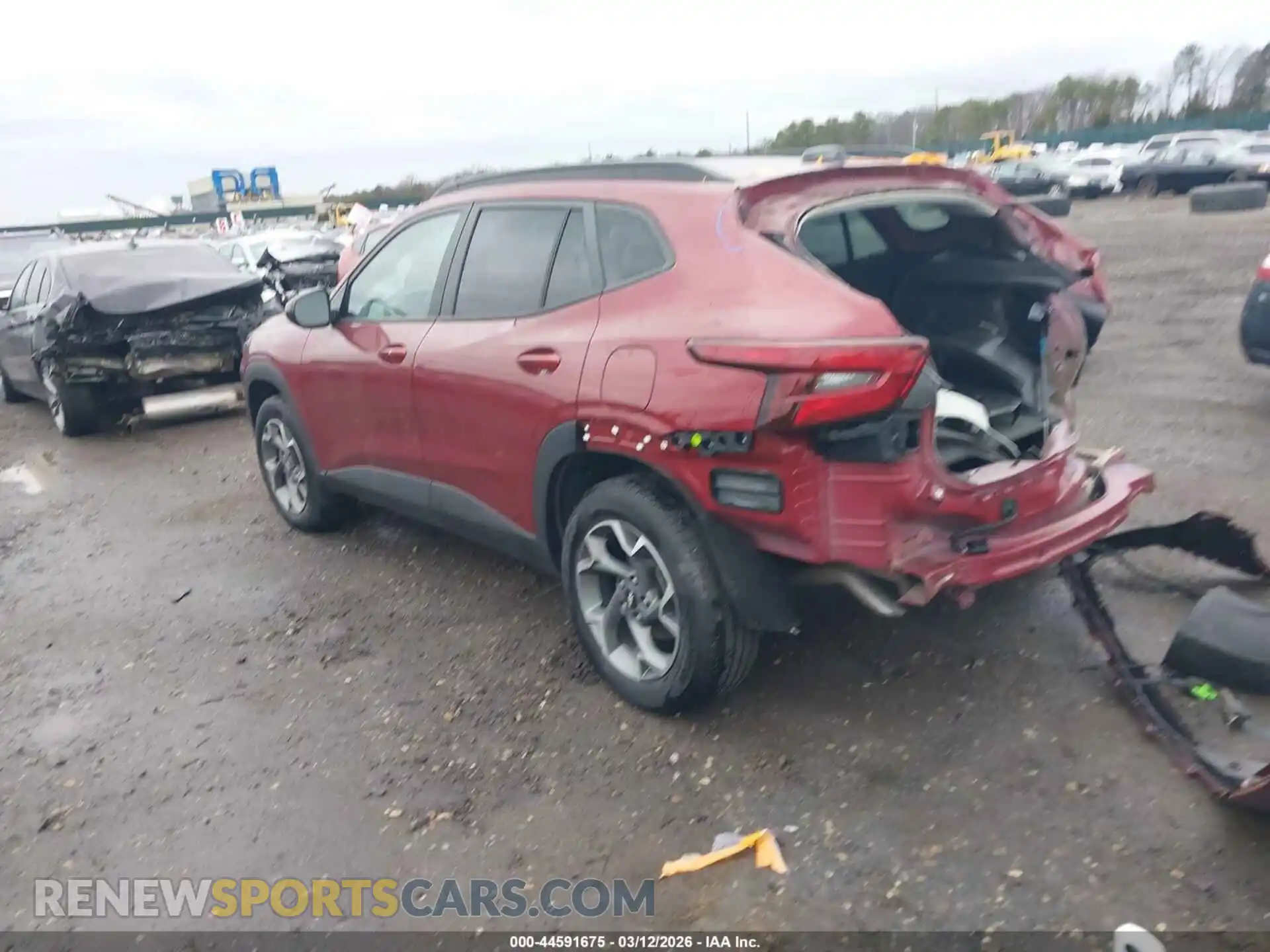 3 Photograph of a damaged car KL77LHE2XRC114059 CHEVROLET TRAX 2024