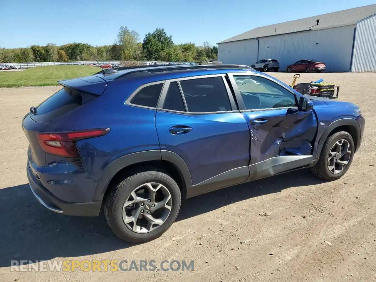 3 Photograph of a damaged car KL77LHE2XRC218096 CHEVROLET TRAX 2024