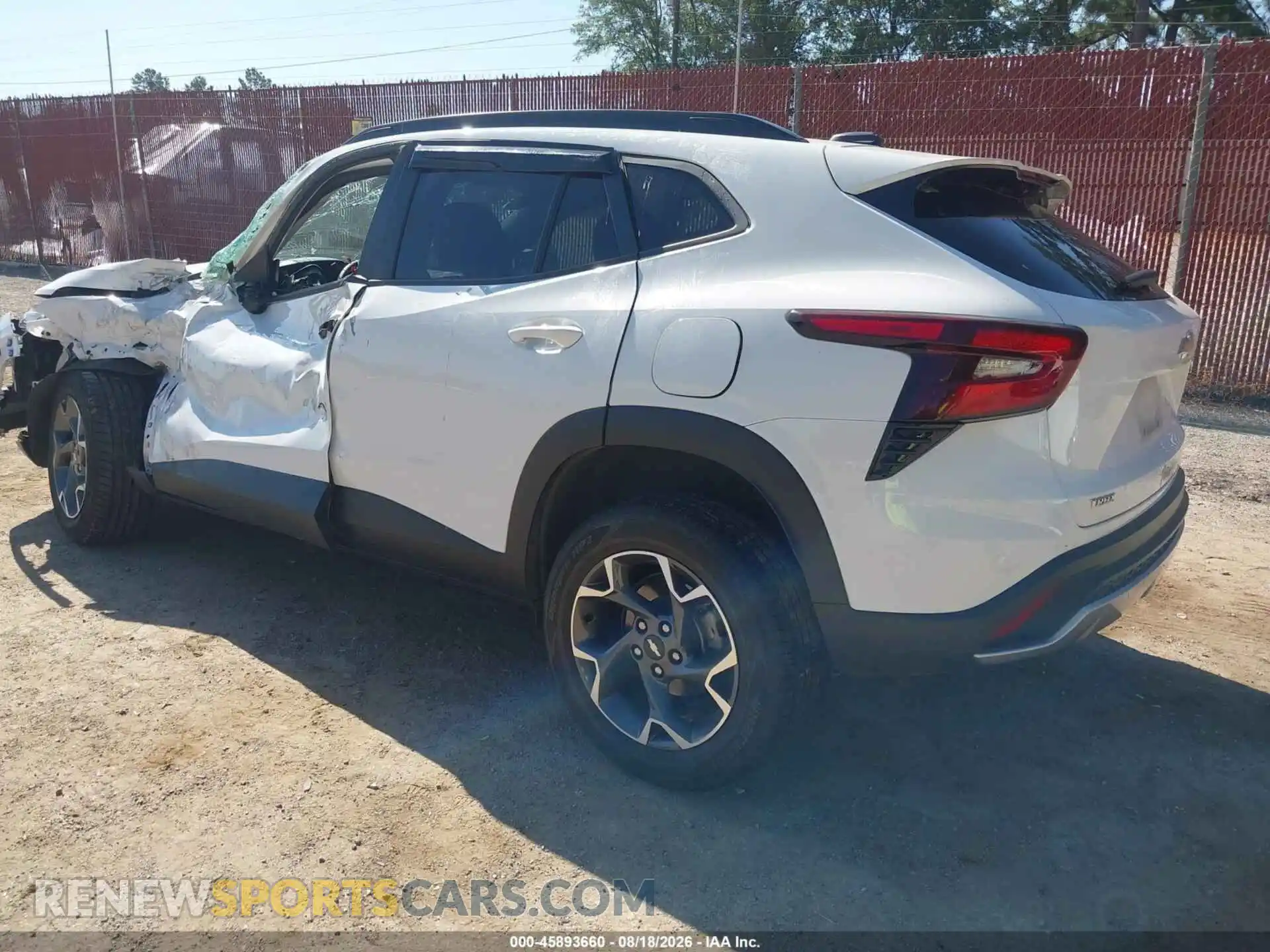 3 Photograph of a damaged car KL77LHE2XRC246481 CHEVROLET TRAX 2024
