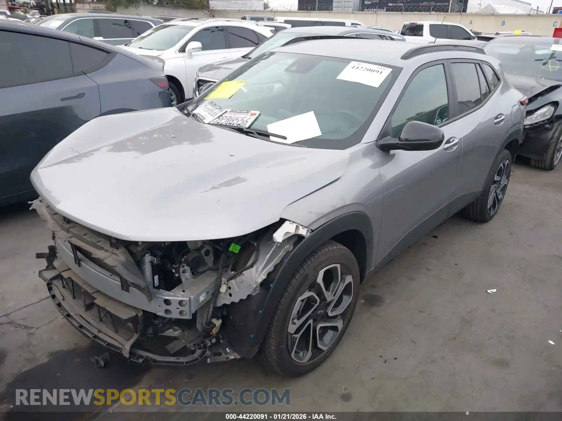 2 Photograph of a damaged car KL77LJE21RC123367 CHEVROLET TRAX 2024