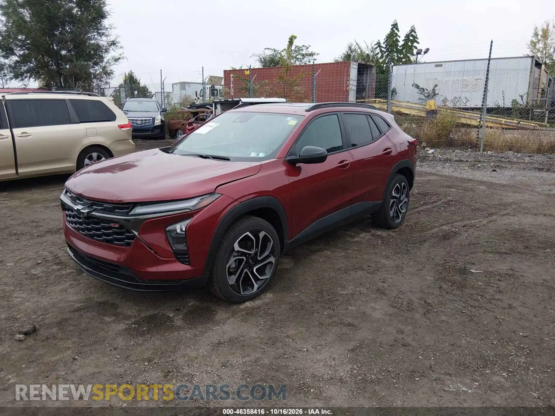 2 Фотография поврежденного автомобиля KL77LJE22RC166244 CHEVROLET TRAX 2024