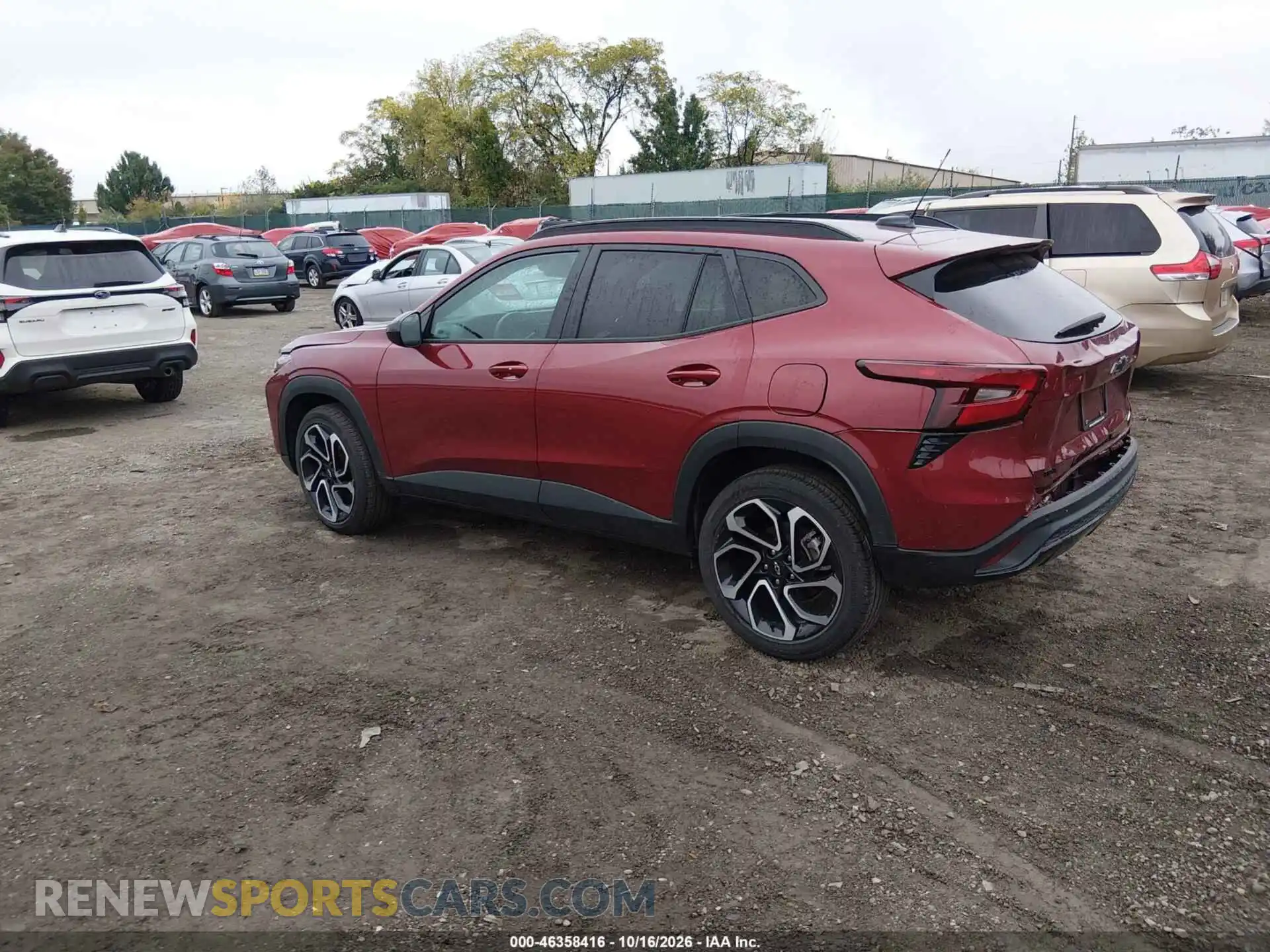 3 Фотография поврежденного автомобиля KL77LJE22RC166244 CHEVROLET TRAX 2024