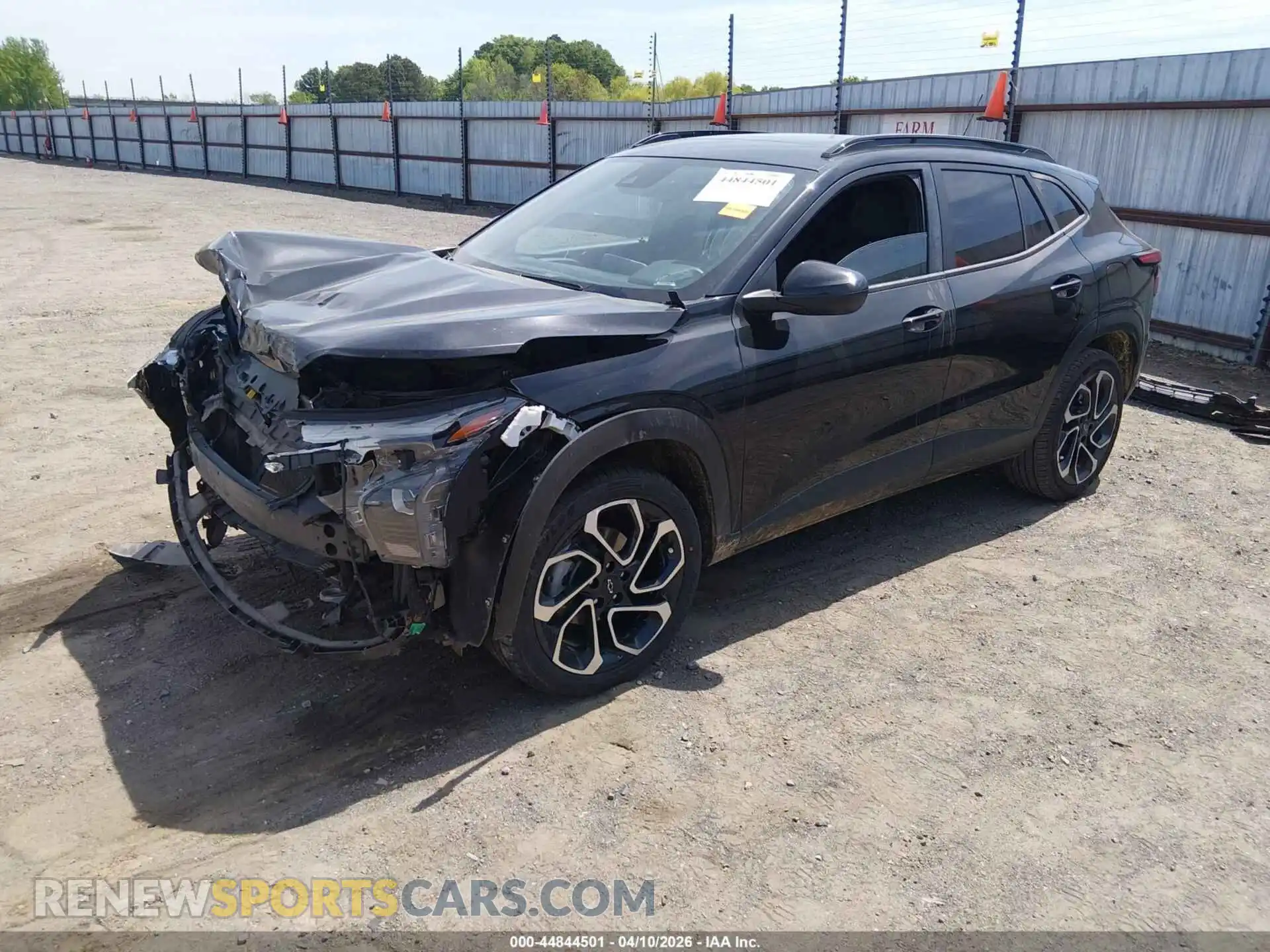 2 Photograph of a damaged car KL77LJE25RC015592 CHEVROLET TRAX 2024