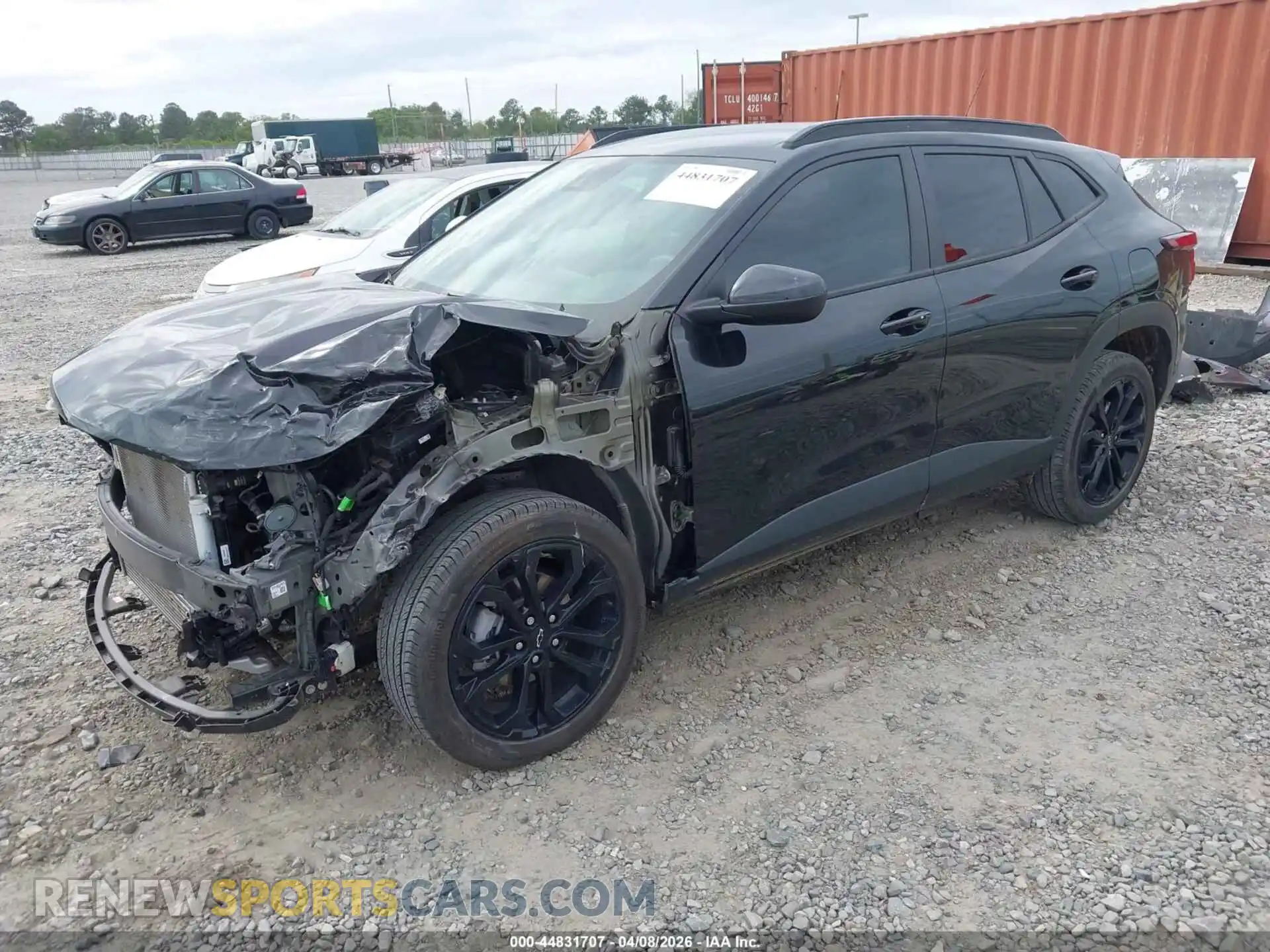 2 fotografías del automóvil dañado KL77LJE25RC055672 CHEVROLET TRAX 2024