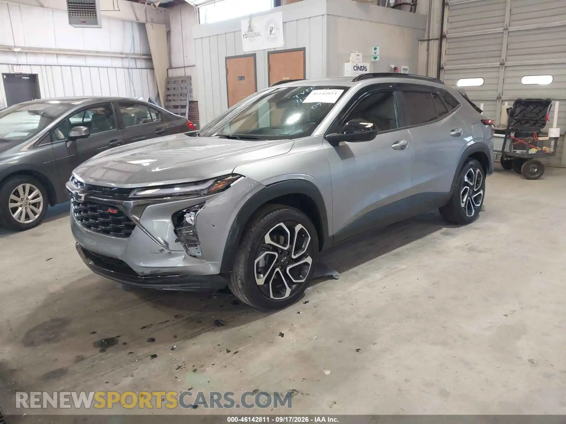 2 Photograph of a damaged car KL77LJE26RC118911 CHEVROLET TRAX 2024