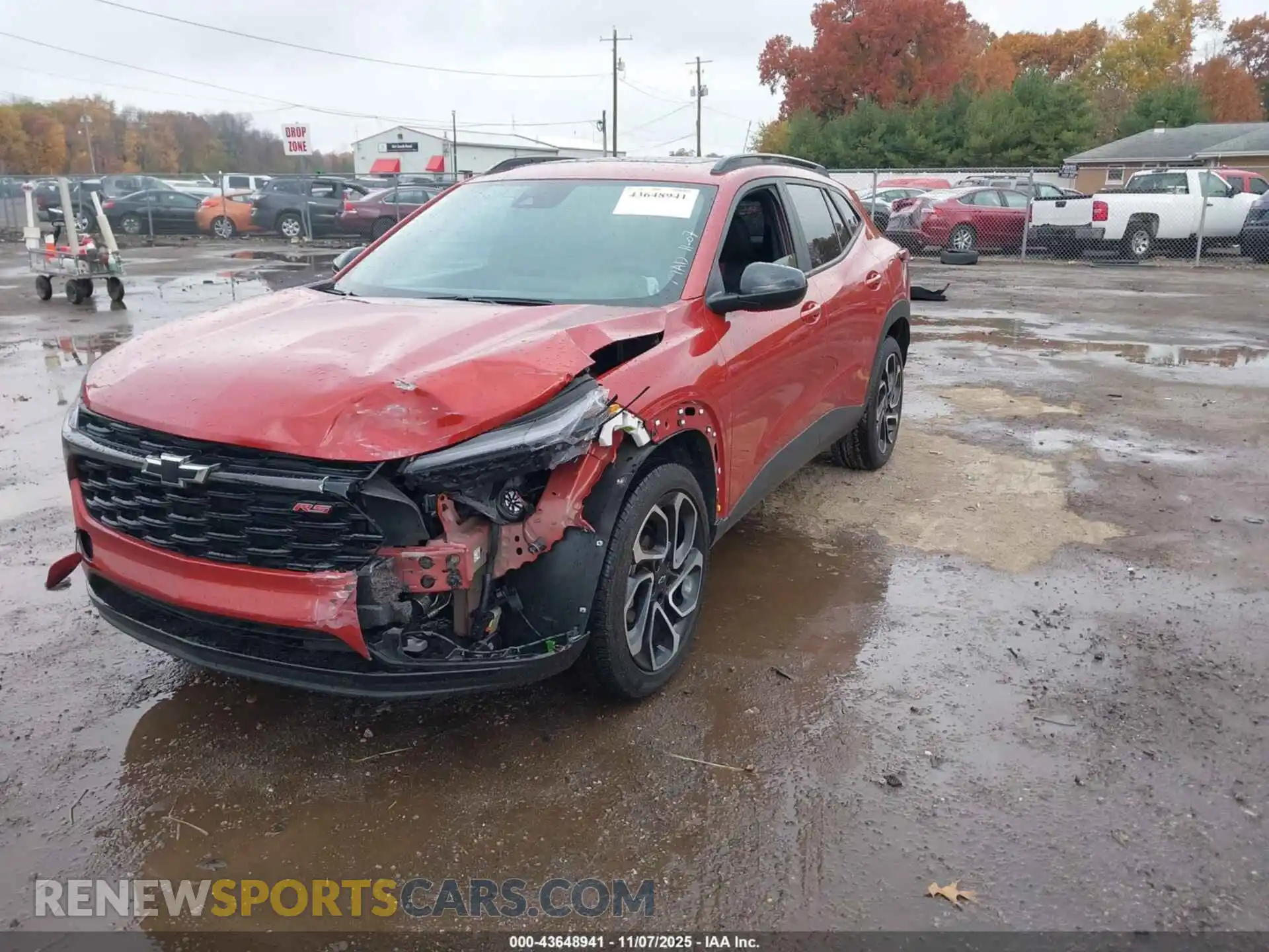 2 Photograph of a damaged car KL77LJE26RC215364 CHEVROLET TRAX 2024