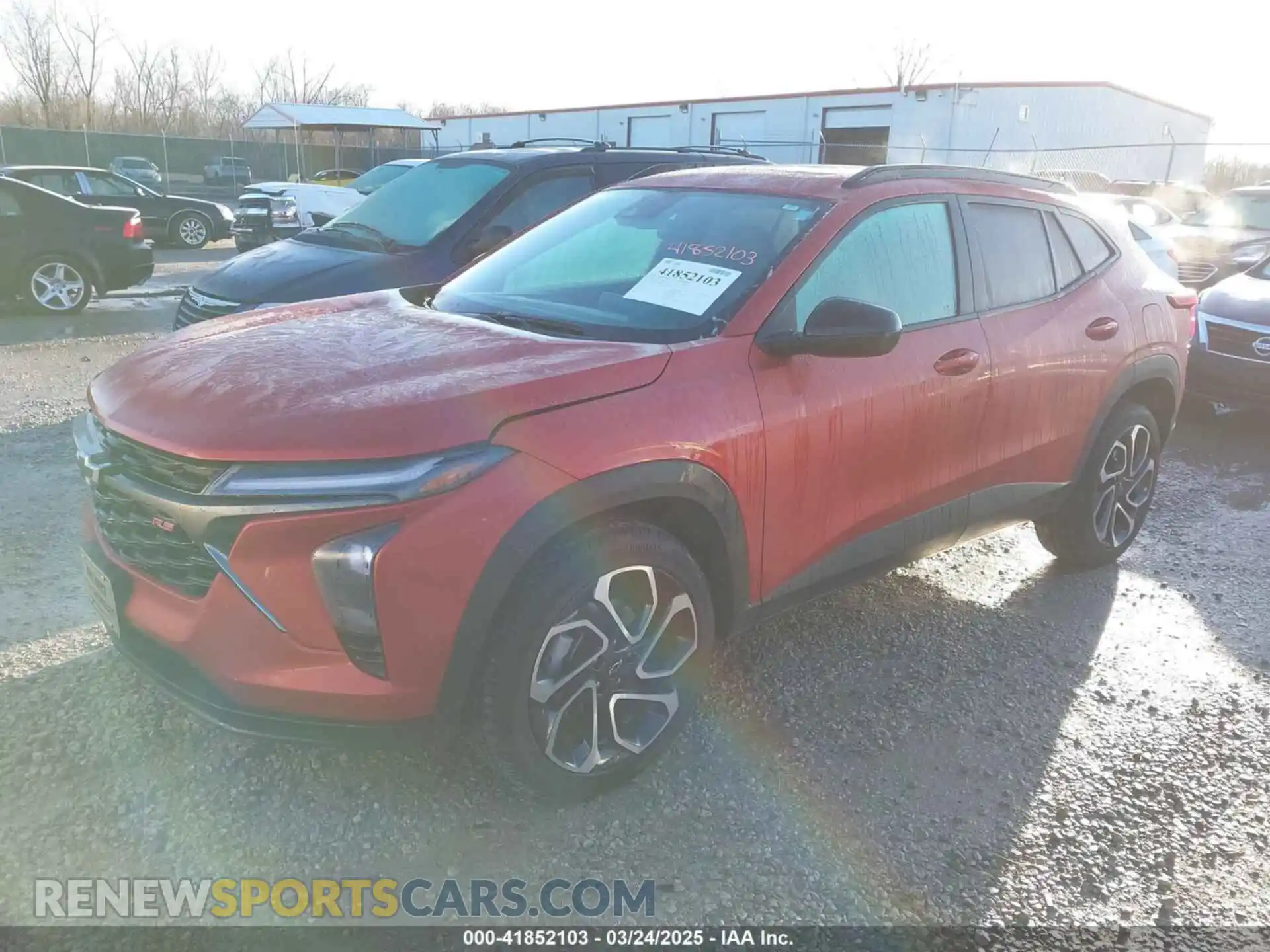 2 Фотография поврежденного автомобиля KL77LJE28RC200851 CHEVROLET TRAX 2024