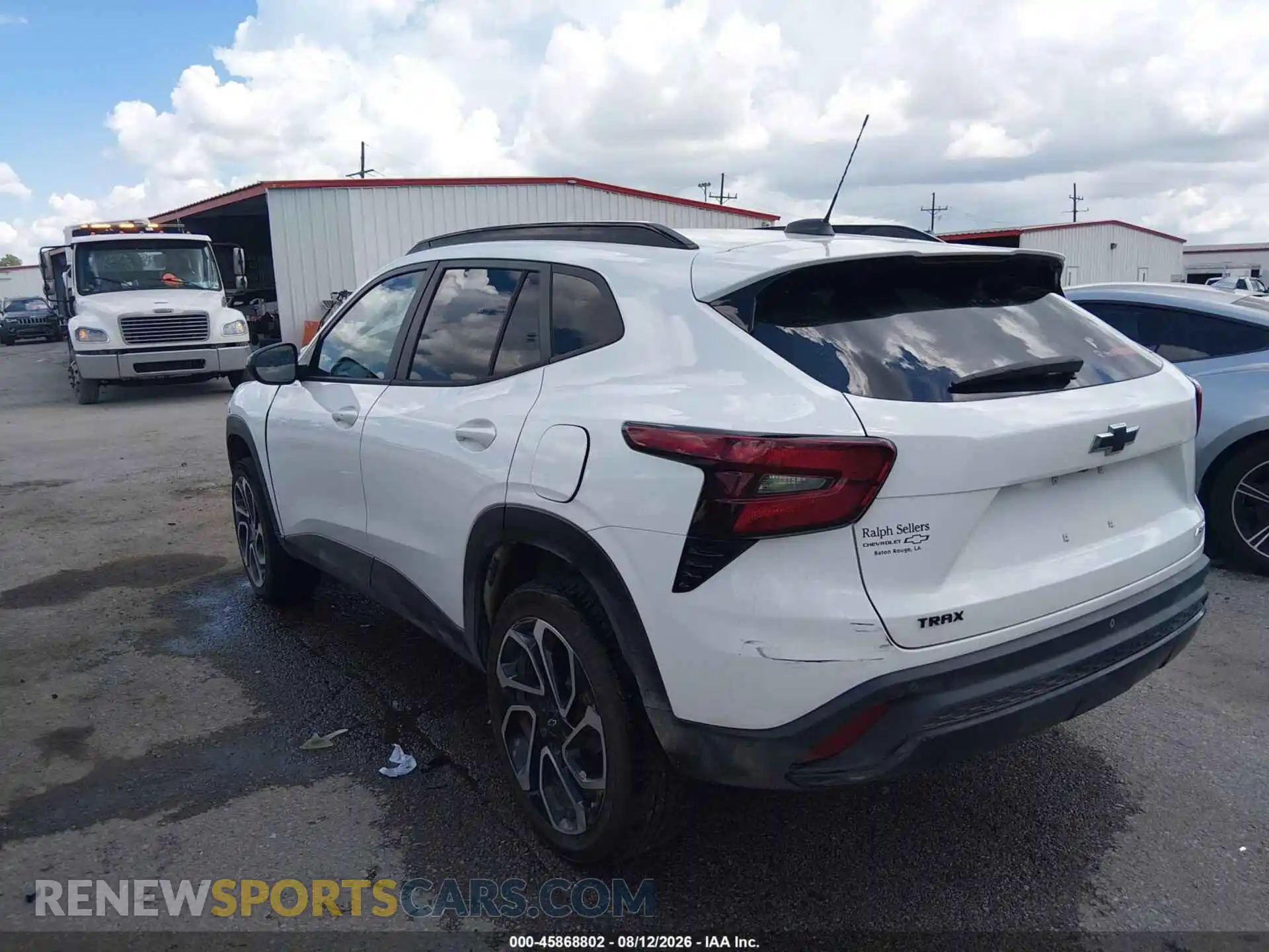 3 fotografías del automóvil dañado KL77LJE29RC165642 CHEVROLET TRAX 2024