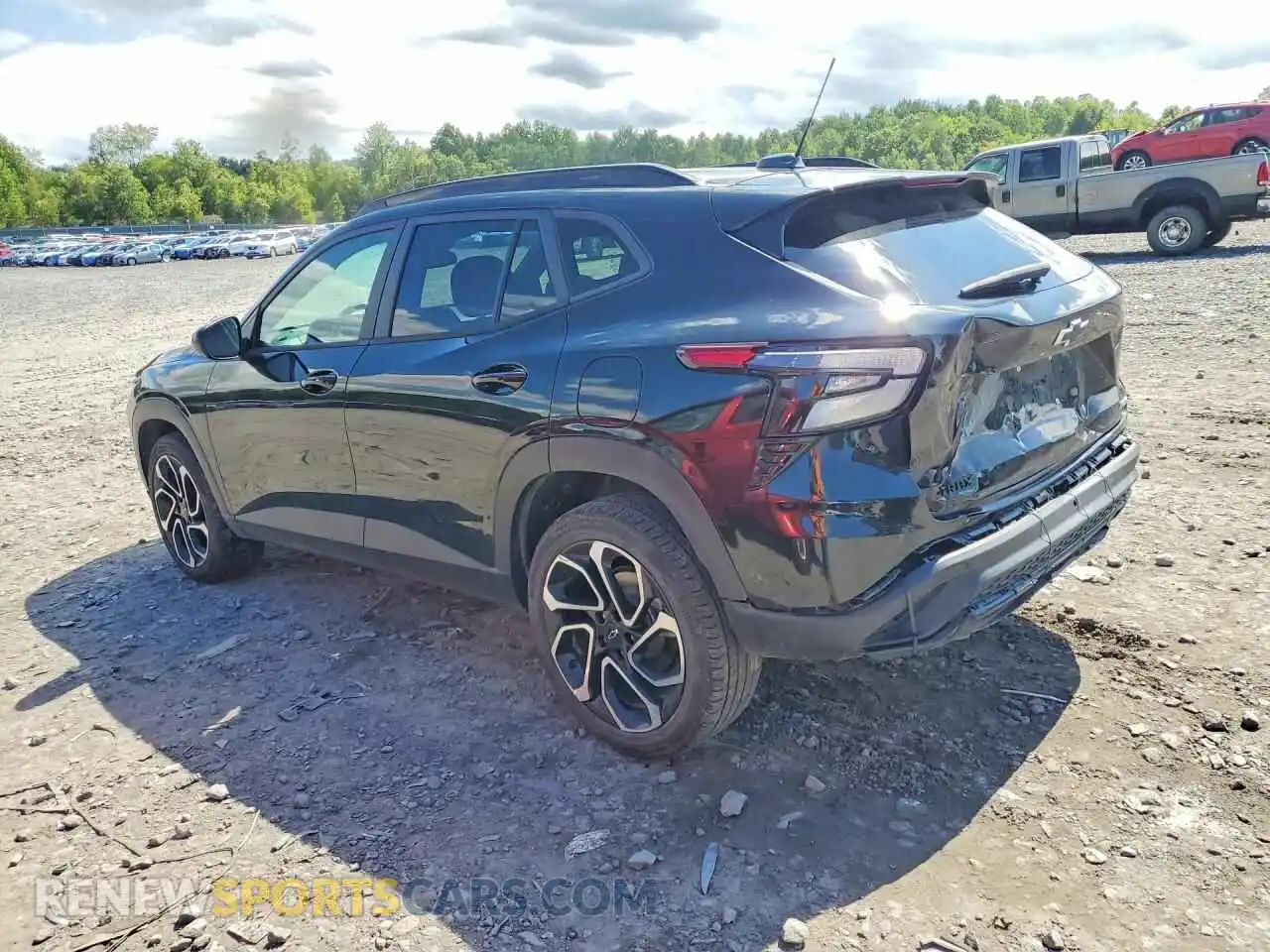 2 Photograph of a damaged car KL77LJE2XRC174253 CHEVROLET TRAX 2024