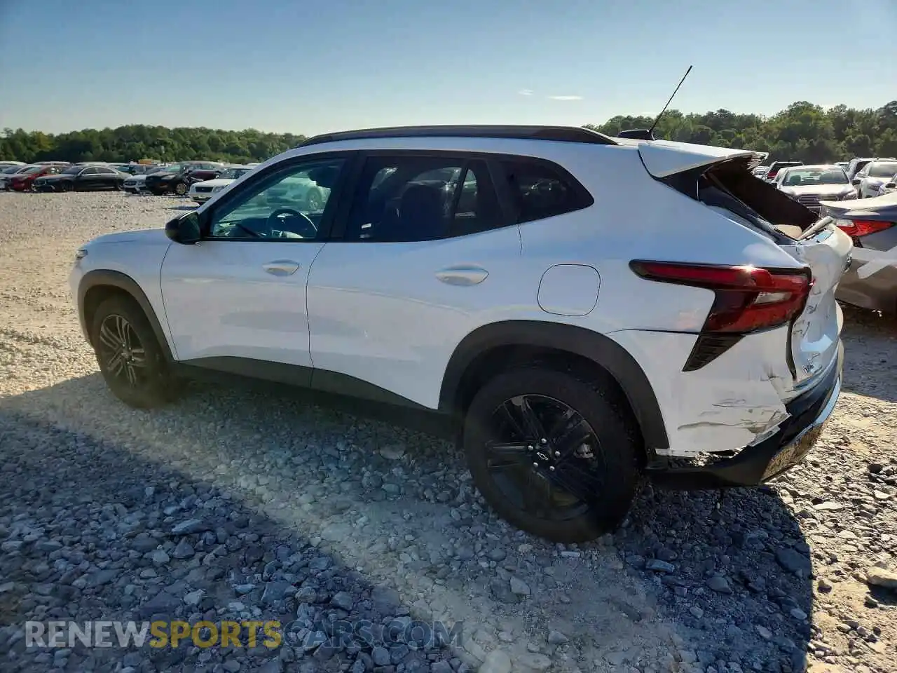 2 Photograph of a damaged car KL77LKE22RC209373 CHEVROLET TRAX 2024