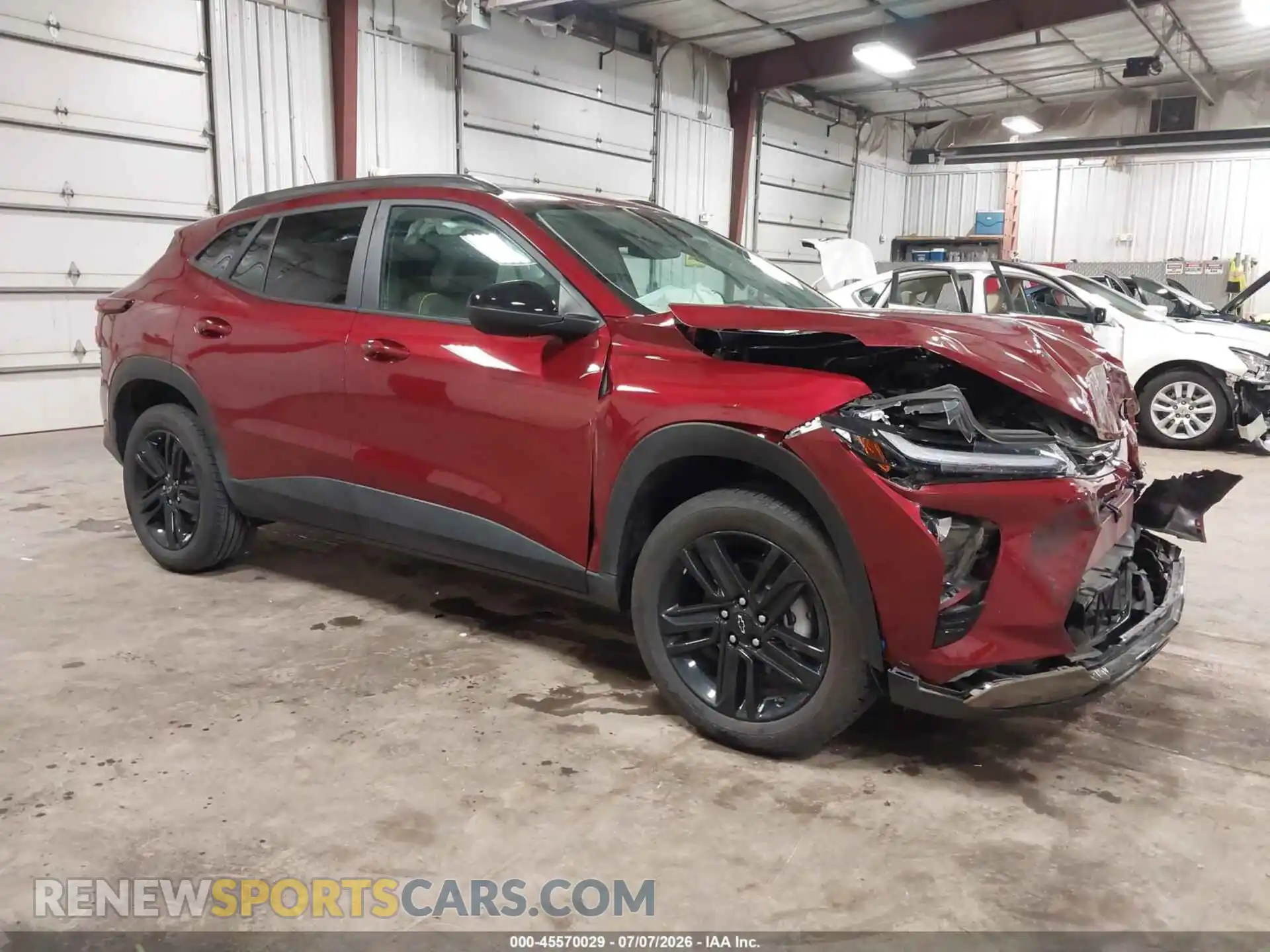 1 Фотография поврежденного автомобиля KL77LKE25RC202689 CHEVROLET TRAX 2024