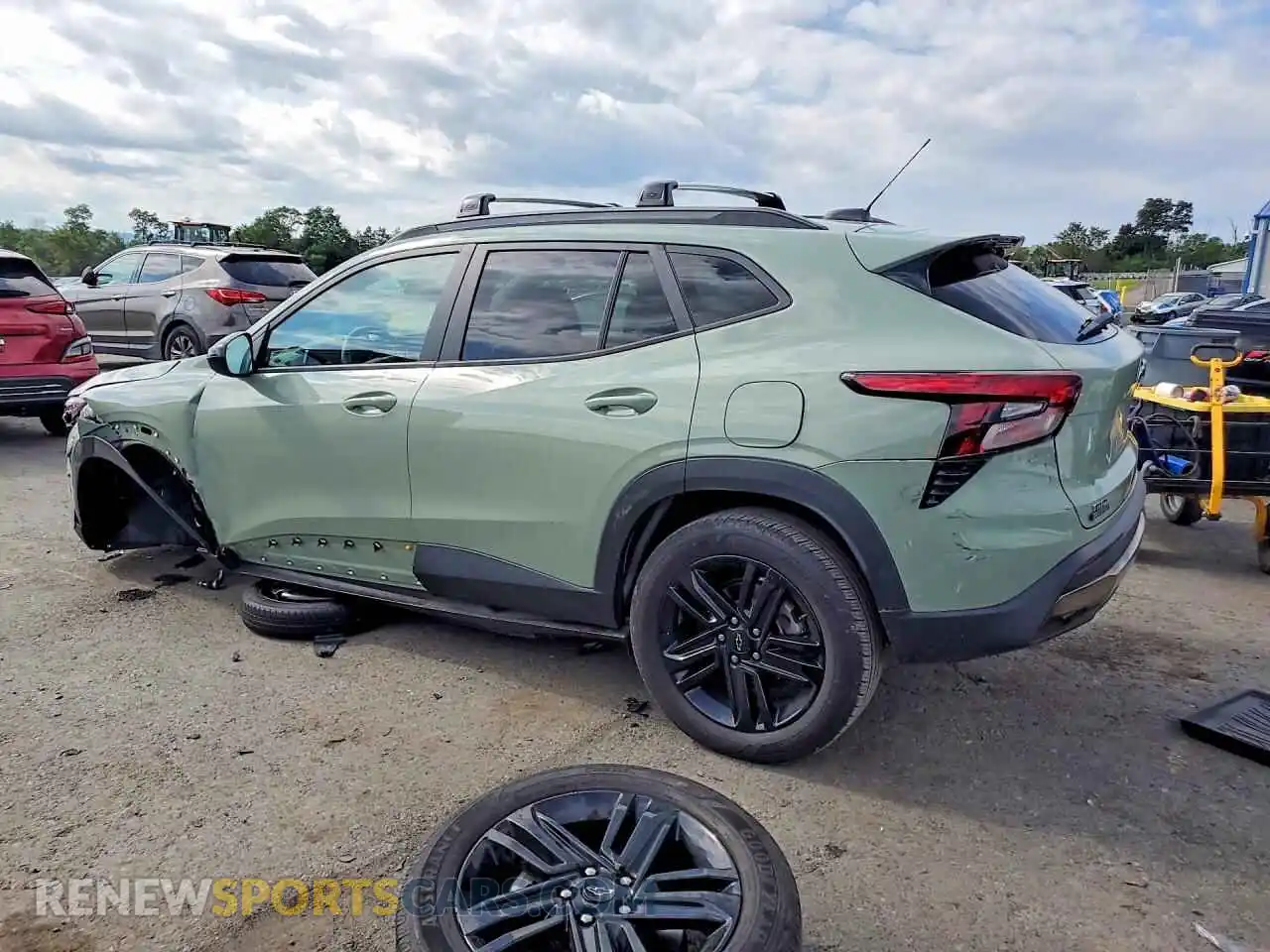 2 Photograph of a damaged car KL77LKE26RC245230 CHEVROLET TRAX 2024