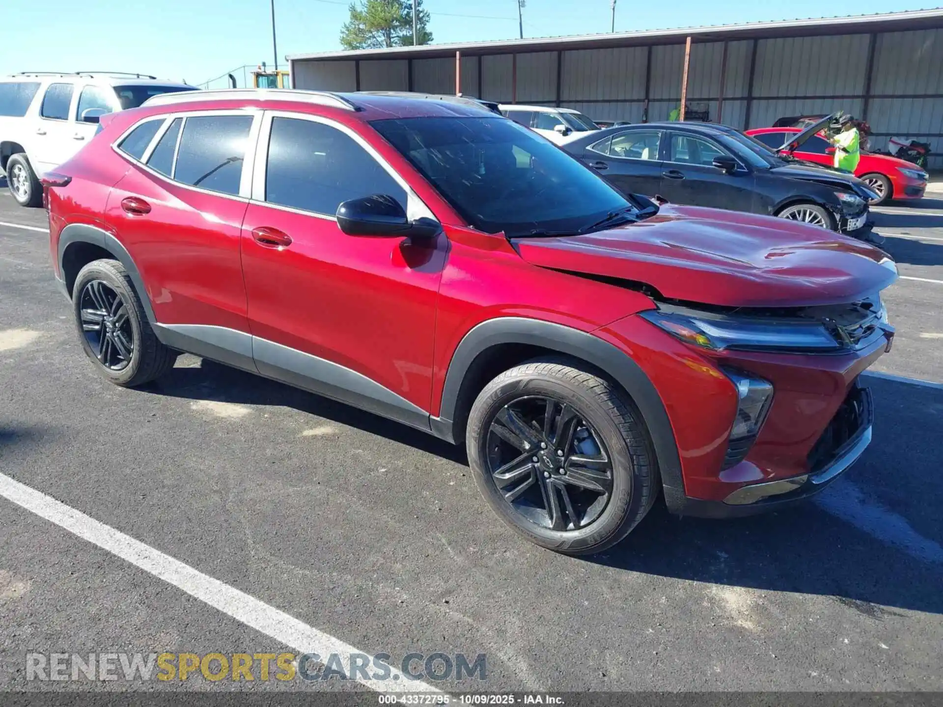 1 fotografías del automóvil dañado KL77LKE29RC105138 CHEVROLET TRAX 2024