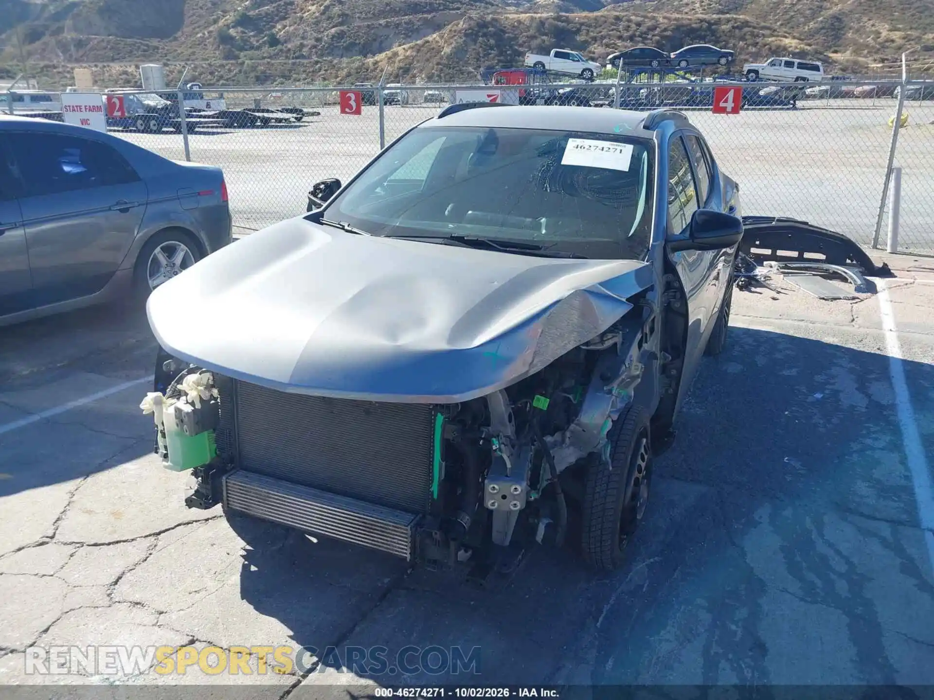 2 Photograph of a damaged car KL77LKE2XRC025332 CHEVROLET TRAX 2024