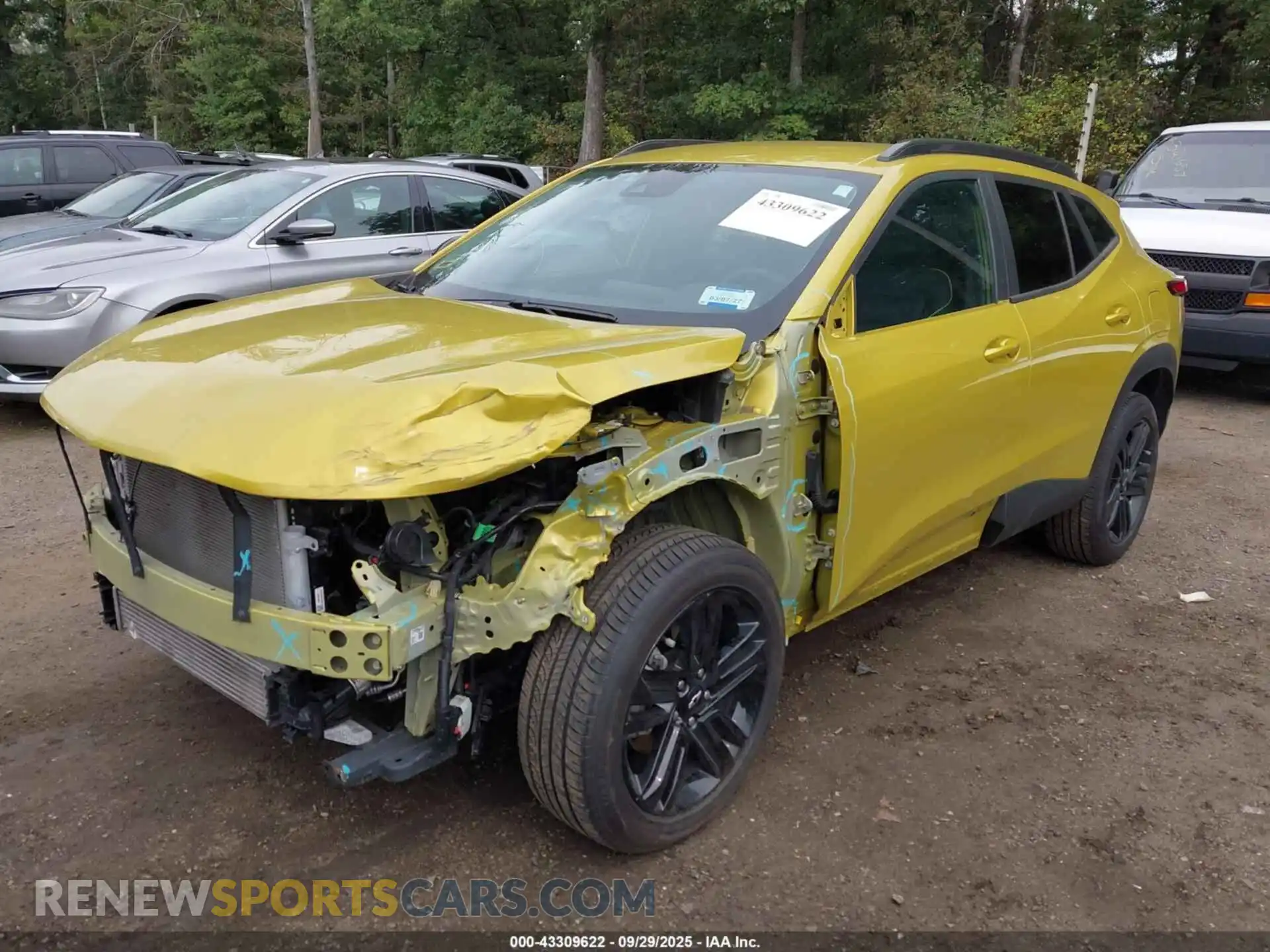 2 Photograph of a damaged car KL77LKE2XRC065717 CHEVROLET TRAX 2024