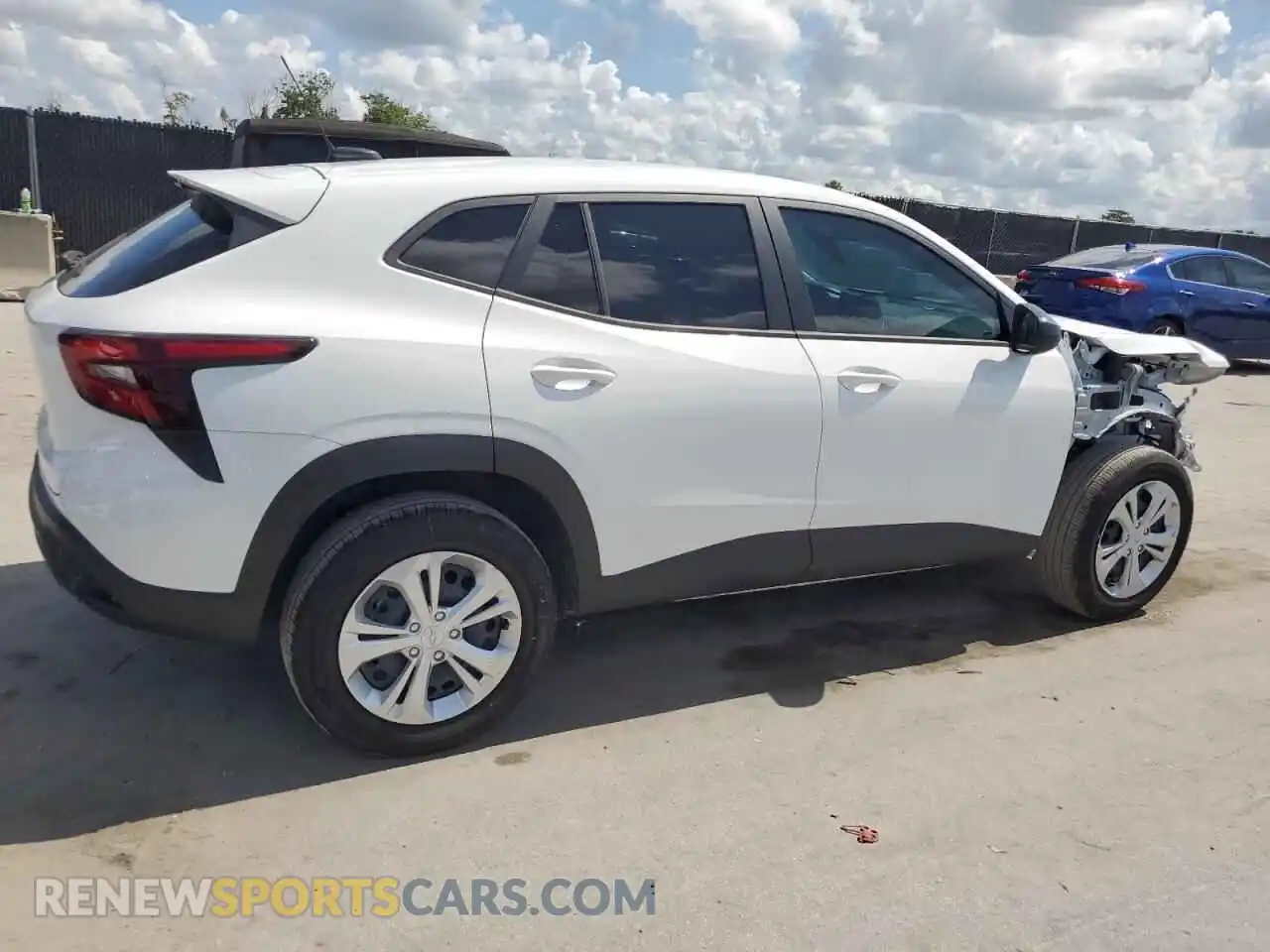 3 Photograph of a damaged car KL77LFEP0SC108521 CHEVROLET TRAX 2025