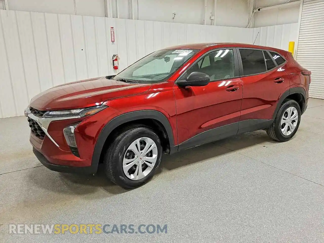 1 Фотография поврежденного автомобиля KL77LFEP0SC162921 CHEVROLET TRAX 2025