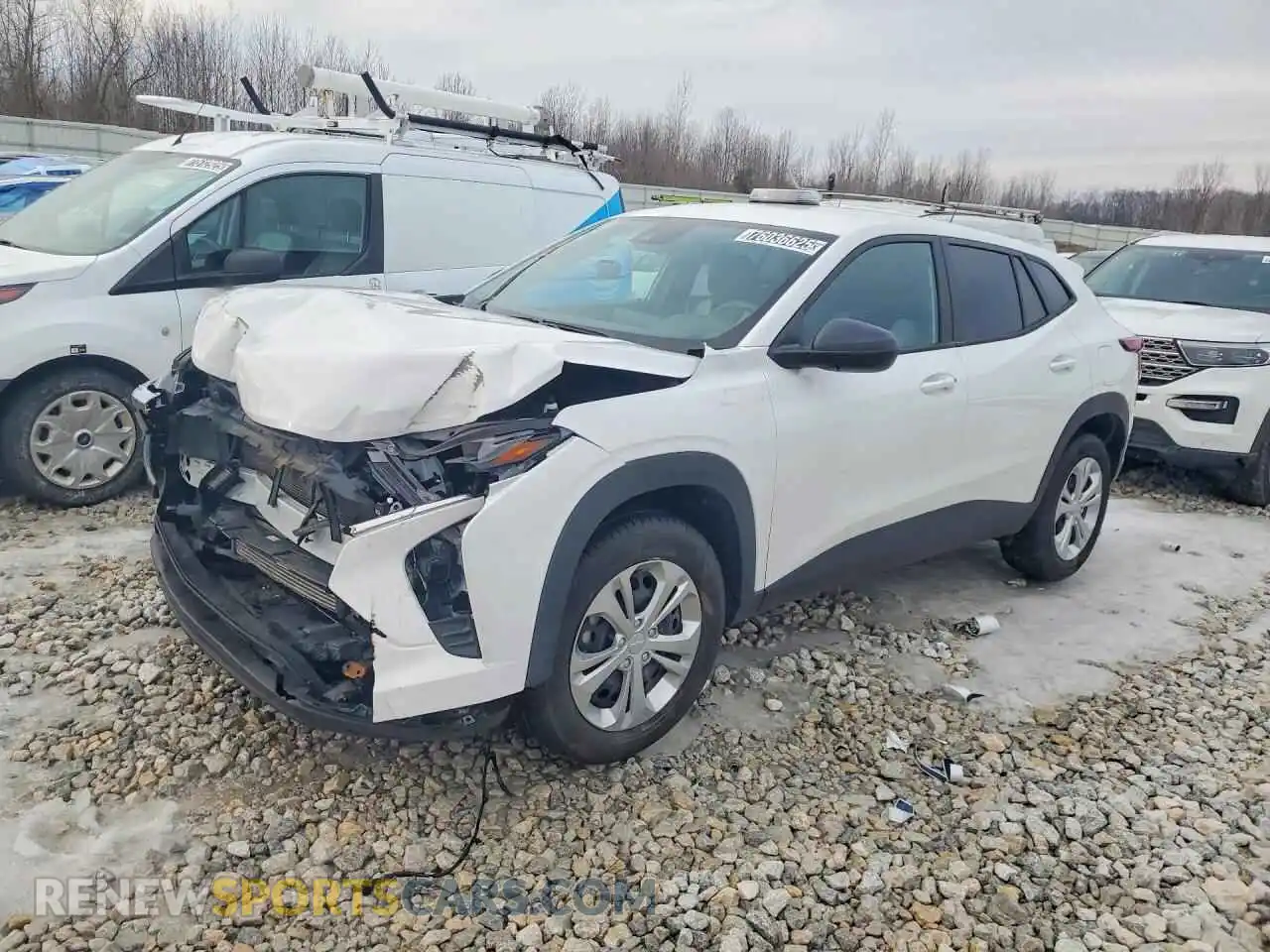 1 Photograph of a damaged car KL77LFEP0SC184448 CHEVROLET TRAX 2025