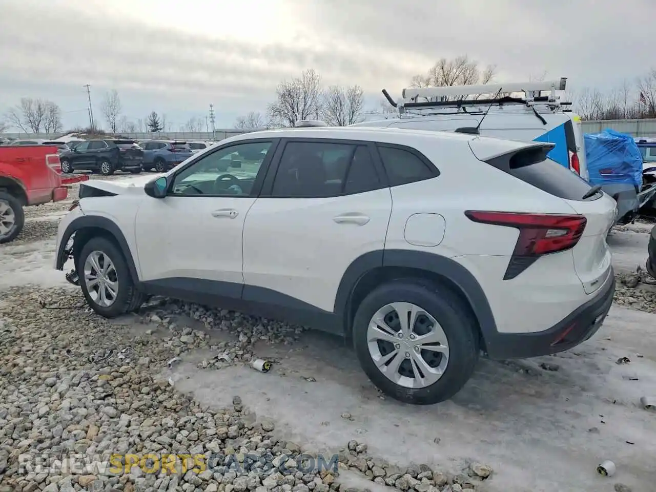2 Photograph of a damaged car KL77LFEP0SC184448 CHEVROLET TRAX 2025