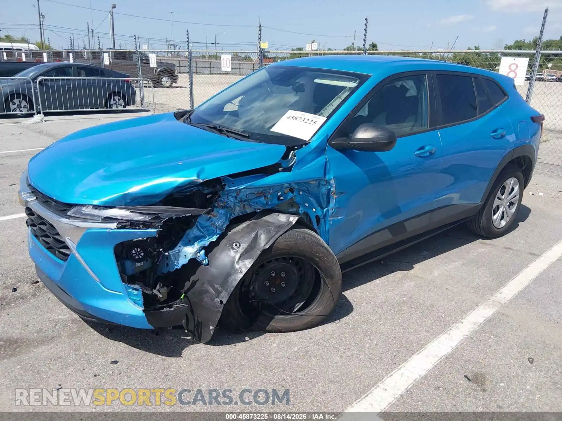 2 Photograph of a damaged car KL77LFEP0SC216816 CHEVROLET TRAX 2025