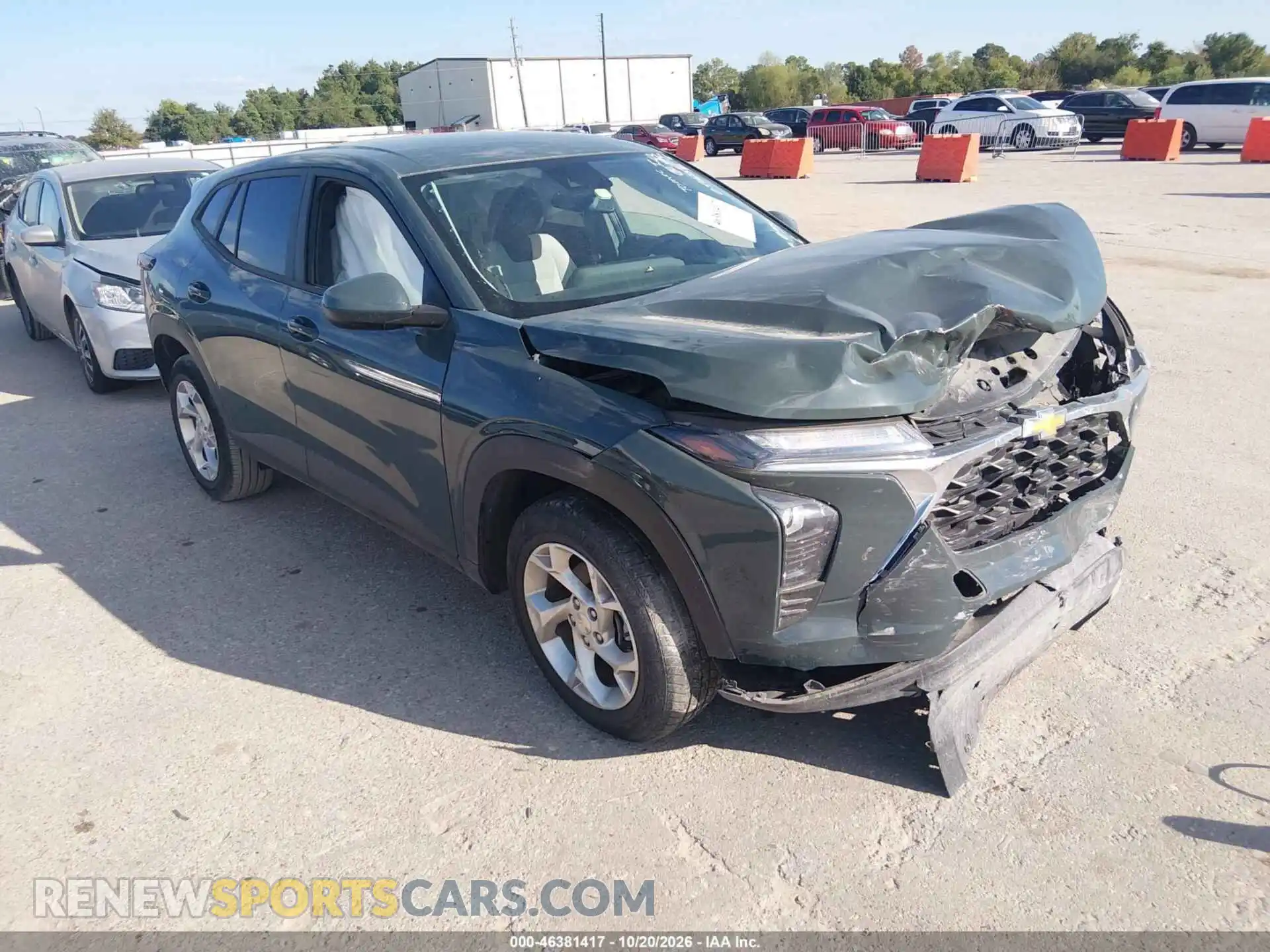 1 fotografías del automóvil dañado KL77LFEP1SC050256 CHEVROLET TRAX 2025