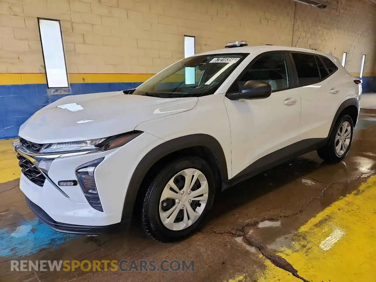 1 Фотография поврежденного автомобиля KL77LFEP1SC171286 CHEVROLET TRAX 2025