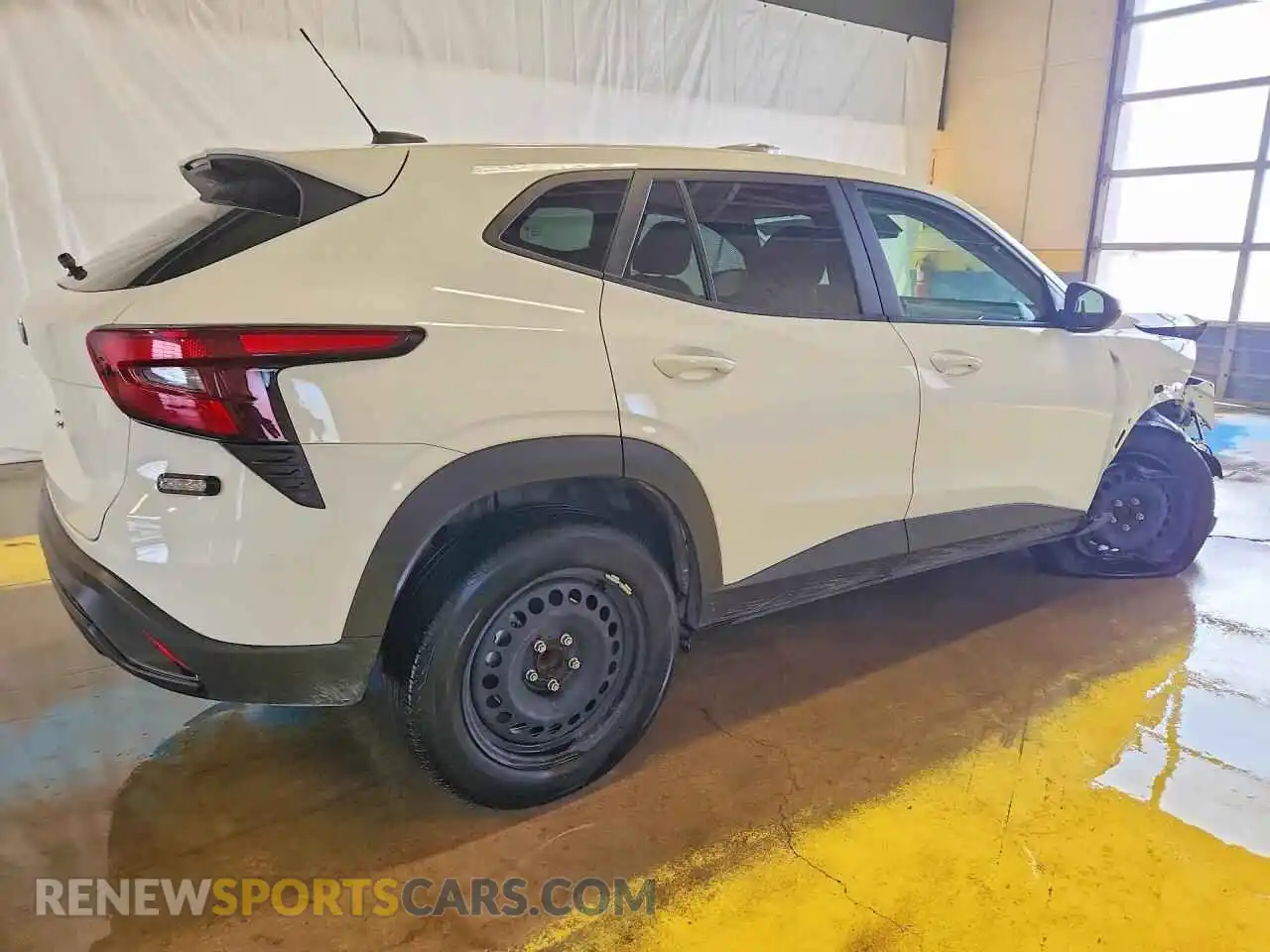 3 Фотография поврежденного автомобиля KL77LFEP1SC171286 CHEVROLET TRAX 2025