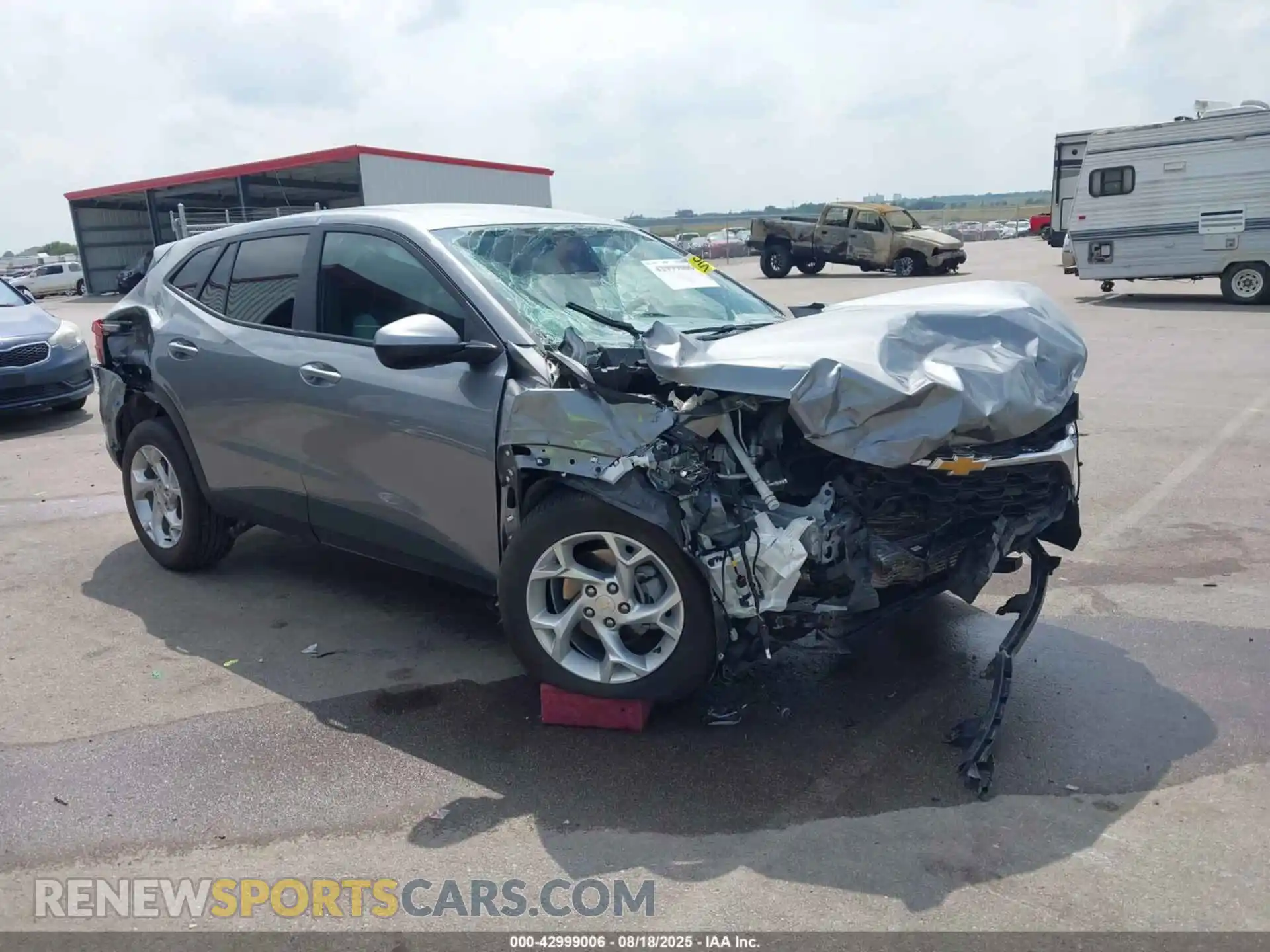 1 Photograph of a damaged car KL77LFEP1SC226836 CHEVROLET TRAX 2025