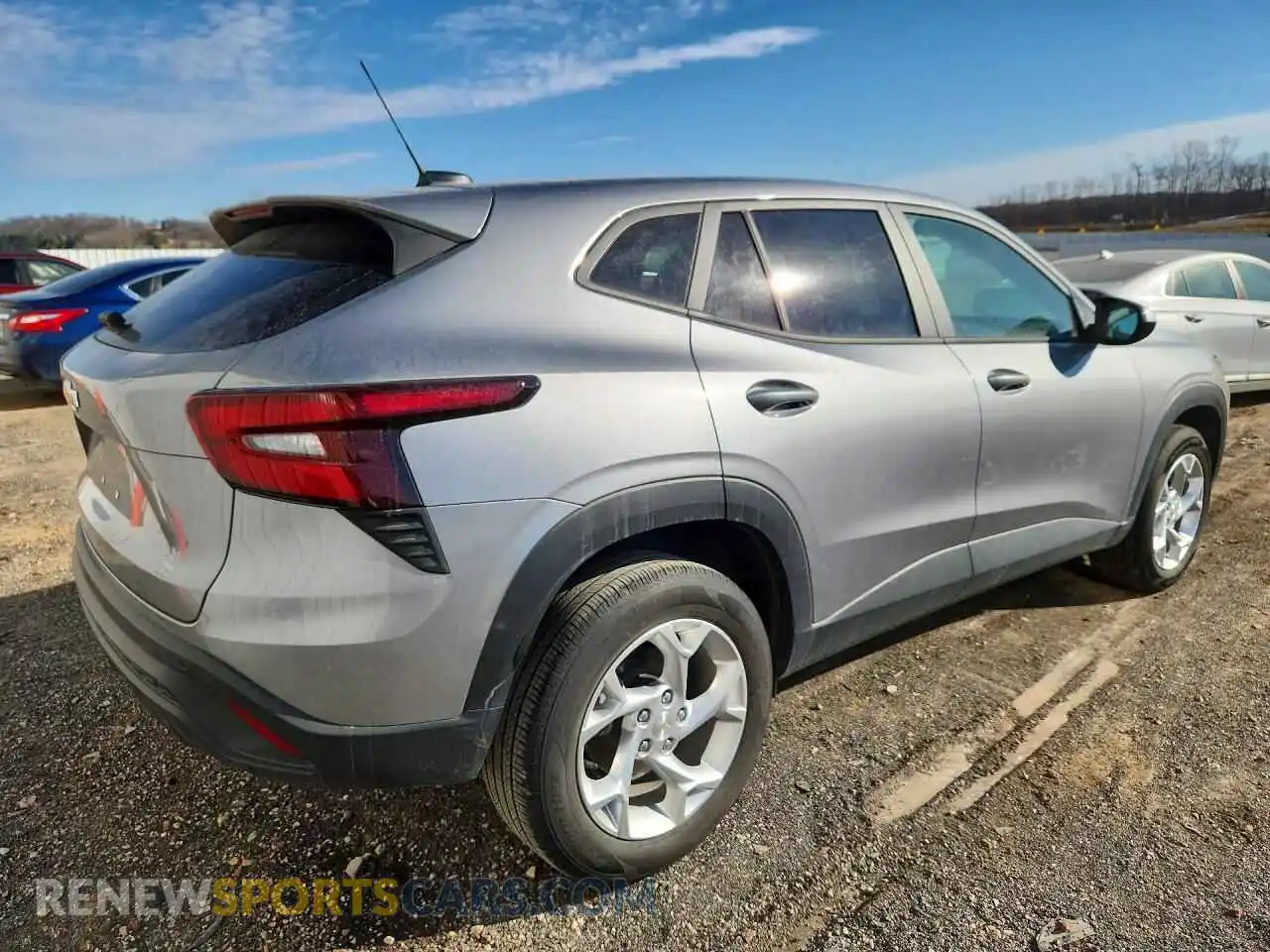3 Photograph of a damaged car KL77LFEP2SC016763 CHEVROLET TRAX 2025