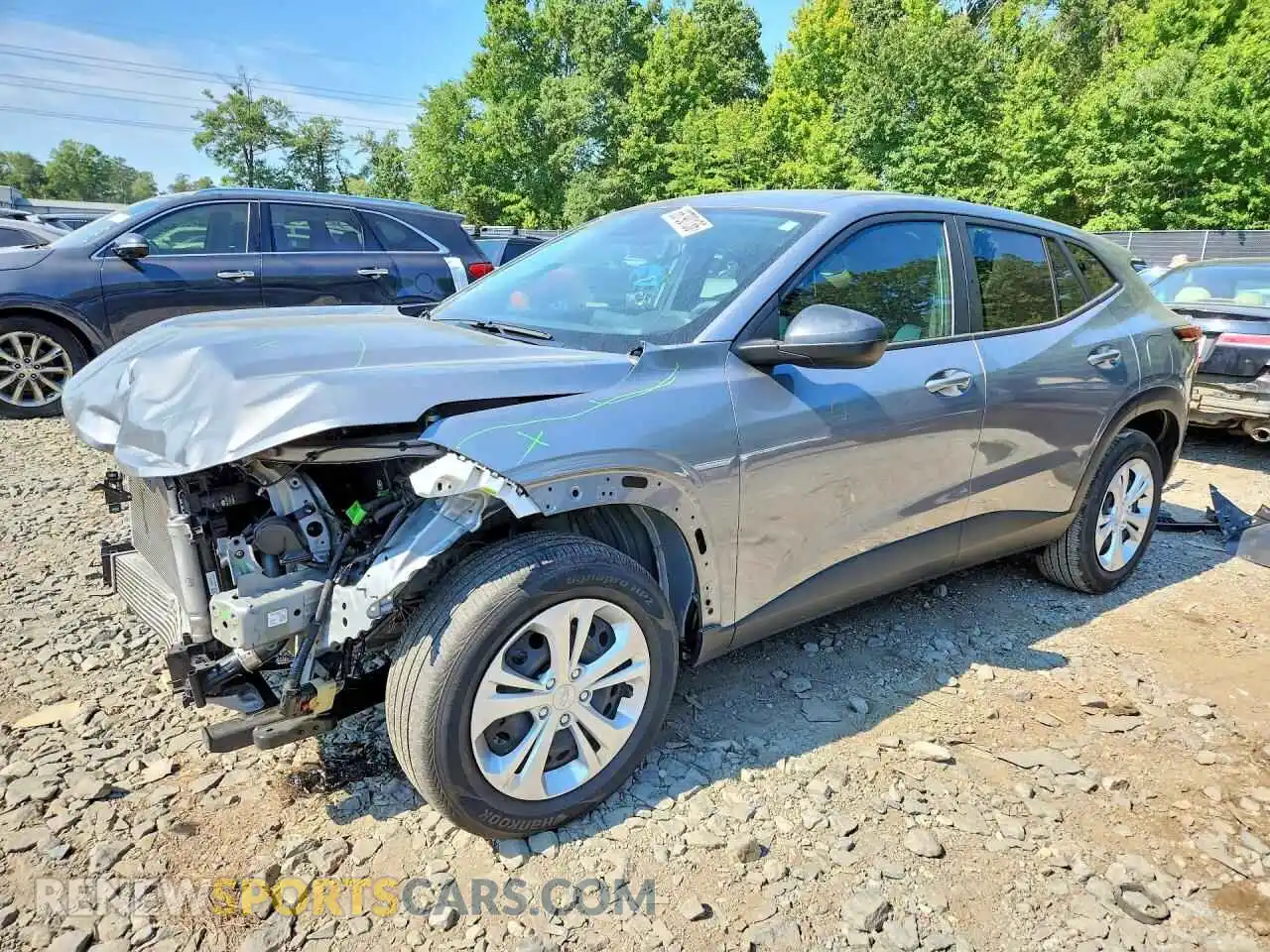 1 fotografías del automóvil dañado KL77LFEP2SC277116 CHEVROLET TRAX 2025
