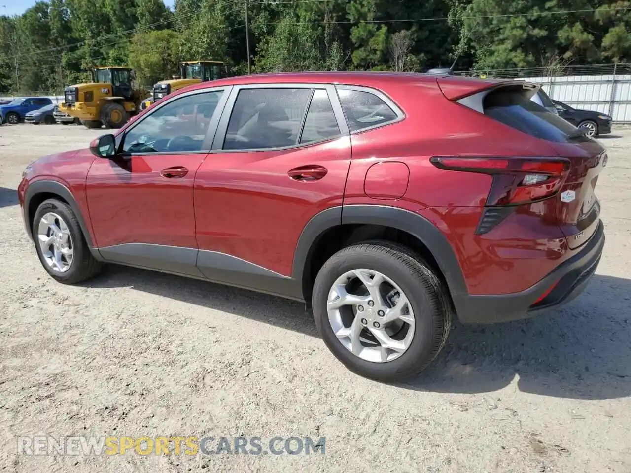 2 Photograph of a damaged car KL77LFEP2SC280470 CHEVROLET TRAX 2025