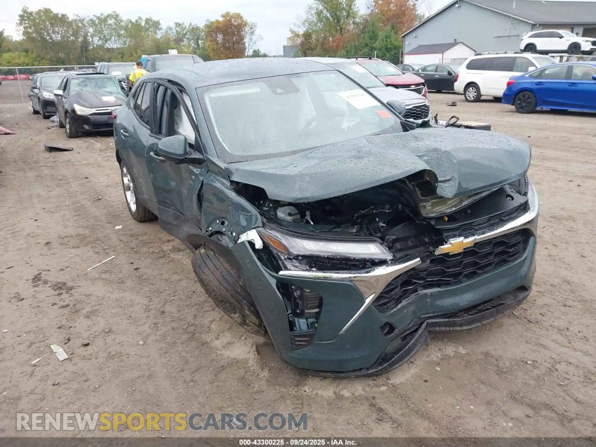 1 Photograph of a damaged car KL77LFEP2SC309806 CHEVROLET TRAX 2025