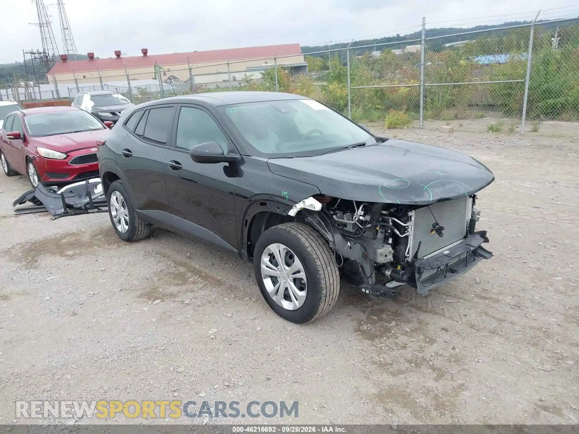 1 Photograph of a damaged car KL77LFEP2SC318635 CHEVROLET TRAX 2025