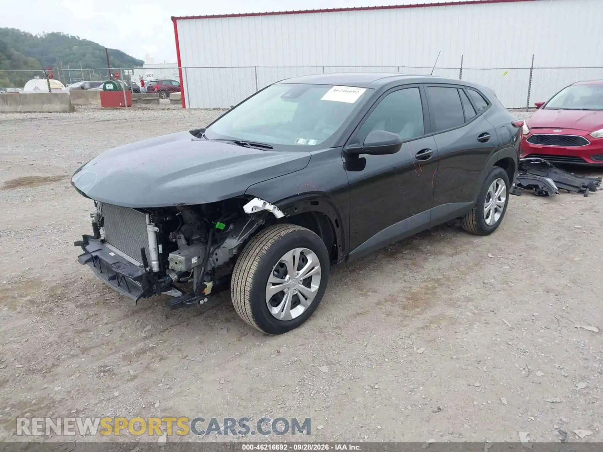 2 Photograph of a damaged car KL77LFEP2SC318635 CHEVROLET TRAX 2025