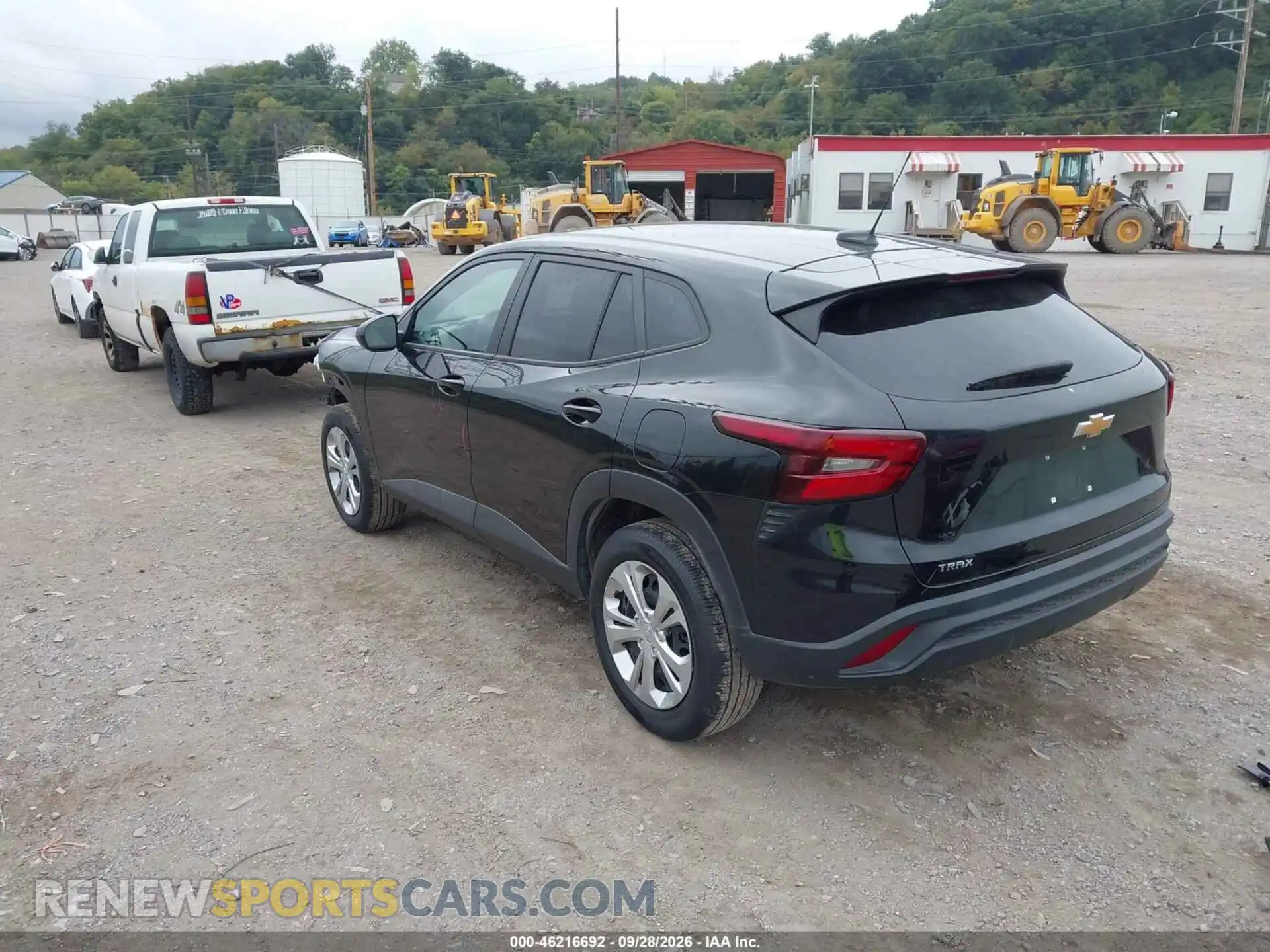 3 Photograph of a damaged car KL77LFEP2SC318635 CHEVROLET TRAX 2025