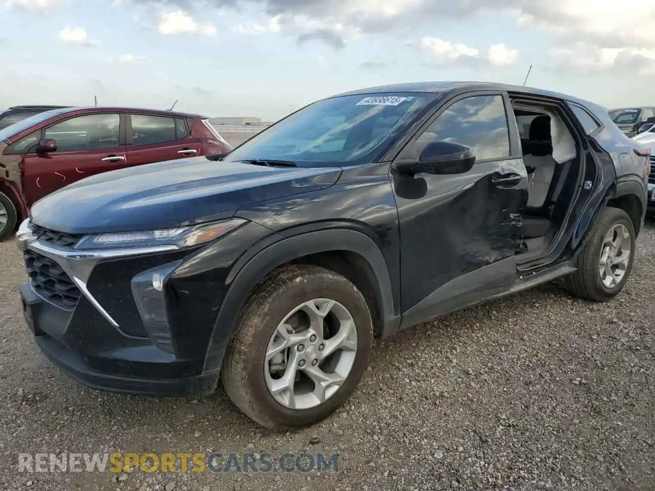 1 Photograph of a damaged car KL77LFEP3SC029134 CHEVROLET TRAX 2025