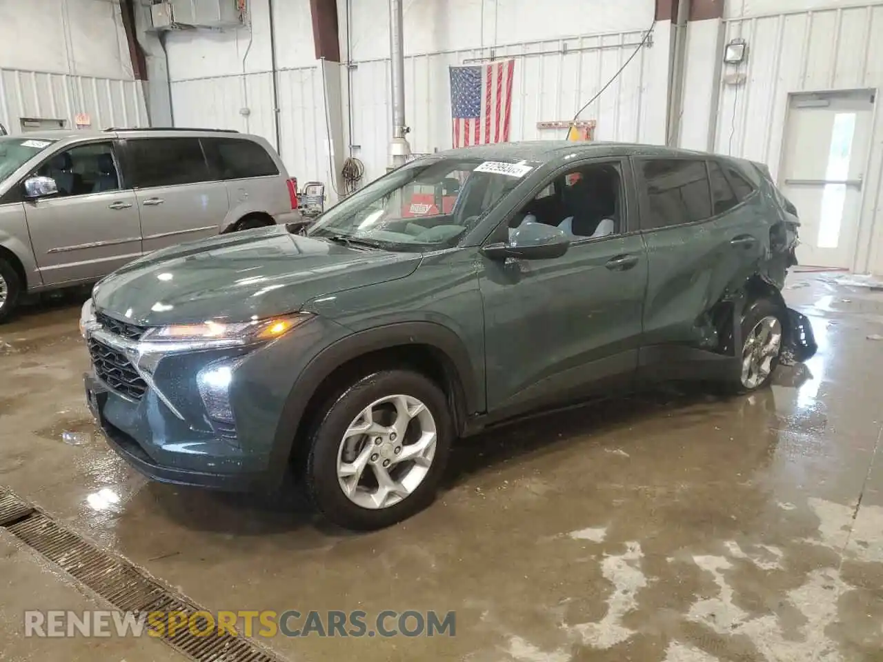 1 Photograph of a damaged car KL77LFEP3SC031322 CHEVROLET TRAX 2025