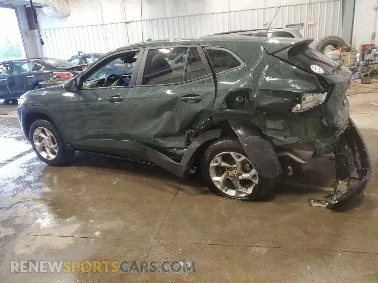 2 Photograph of a damaged car KL77LFEP3SC031322 CHEVROLET TRAX 2025